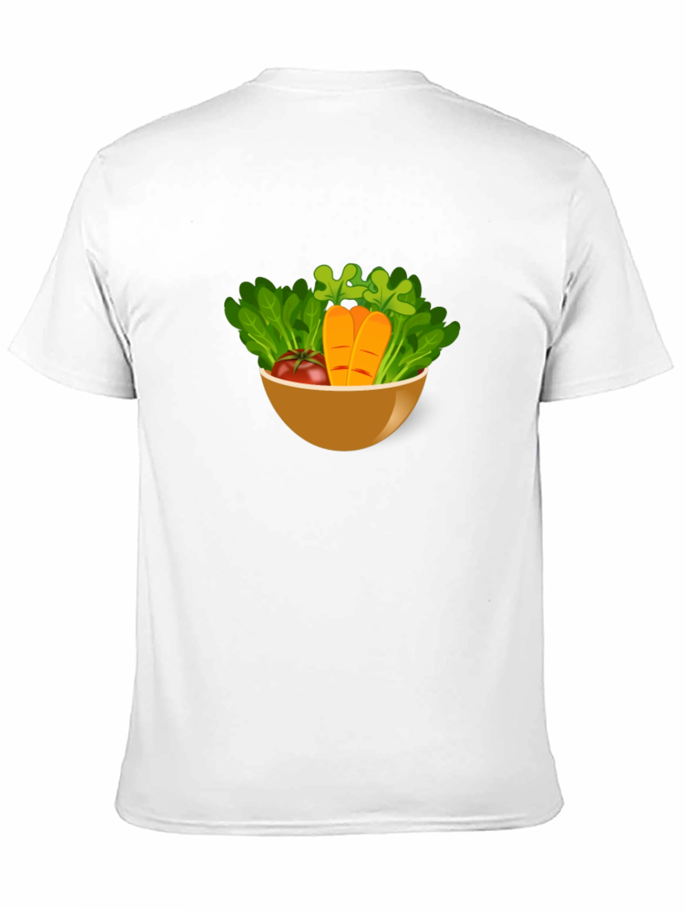 Salad Bowl Graphic Tee - Healthy Eating Shirt