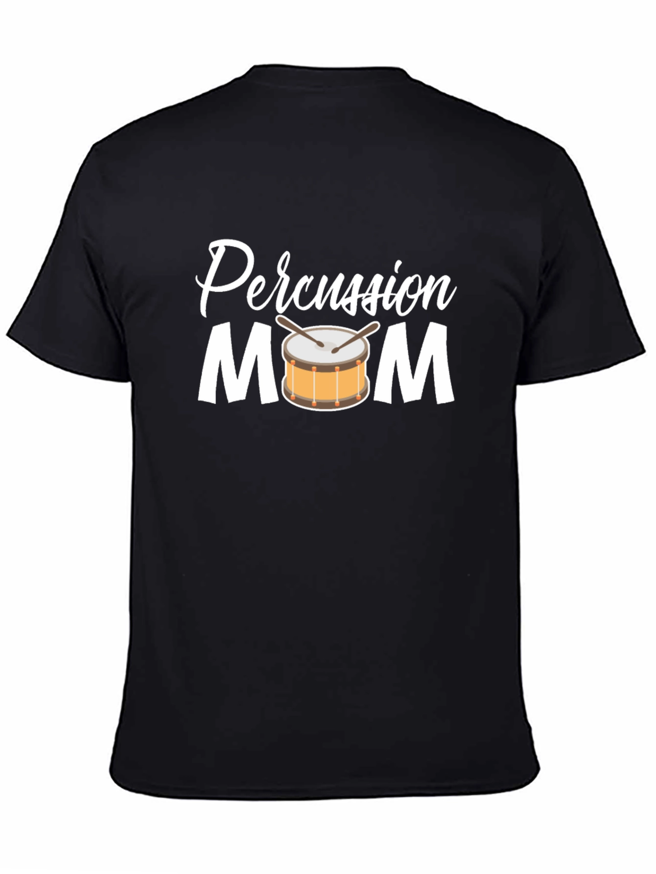 Percussion Mom Black T-Shirt