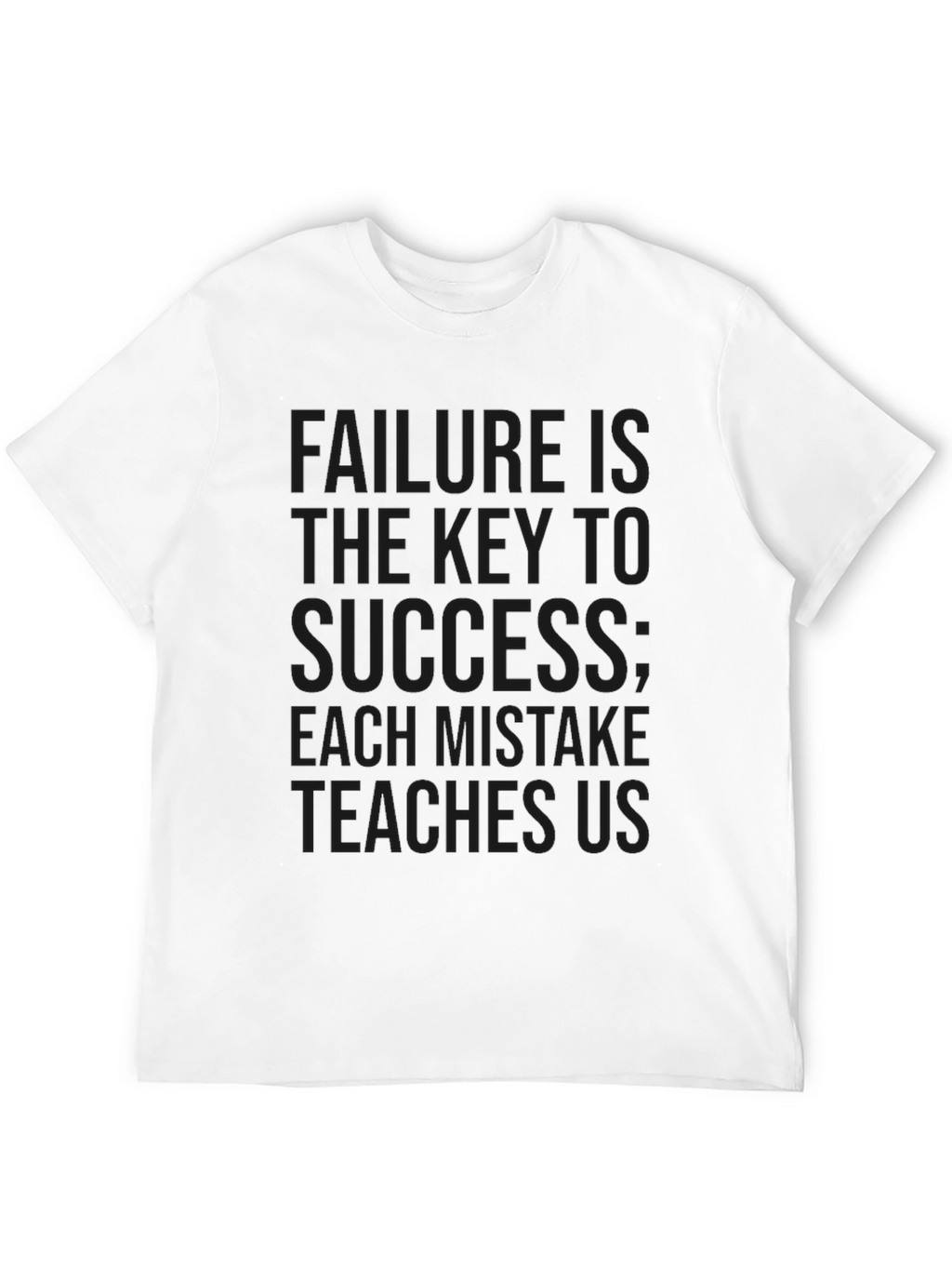 Failure is Key Mens T-Shirt - Black