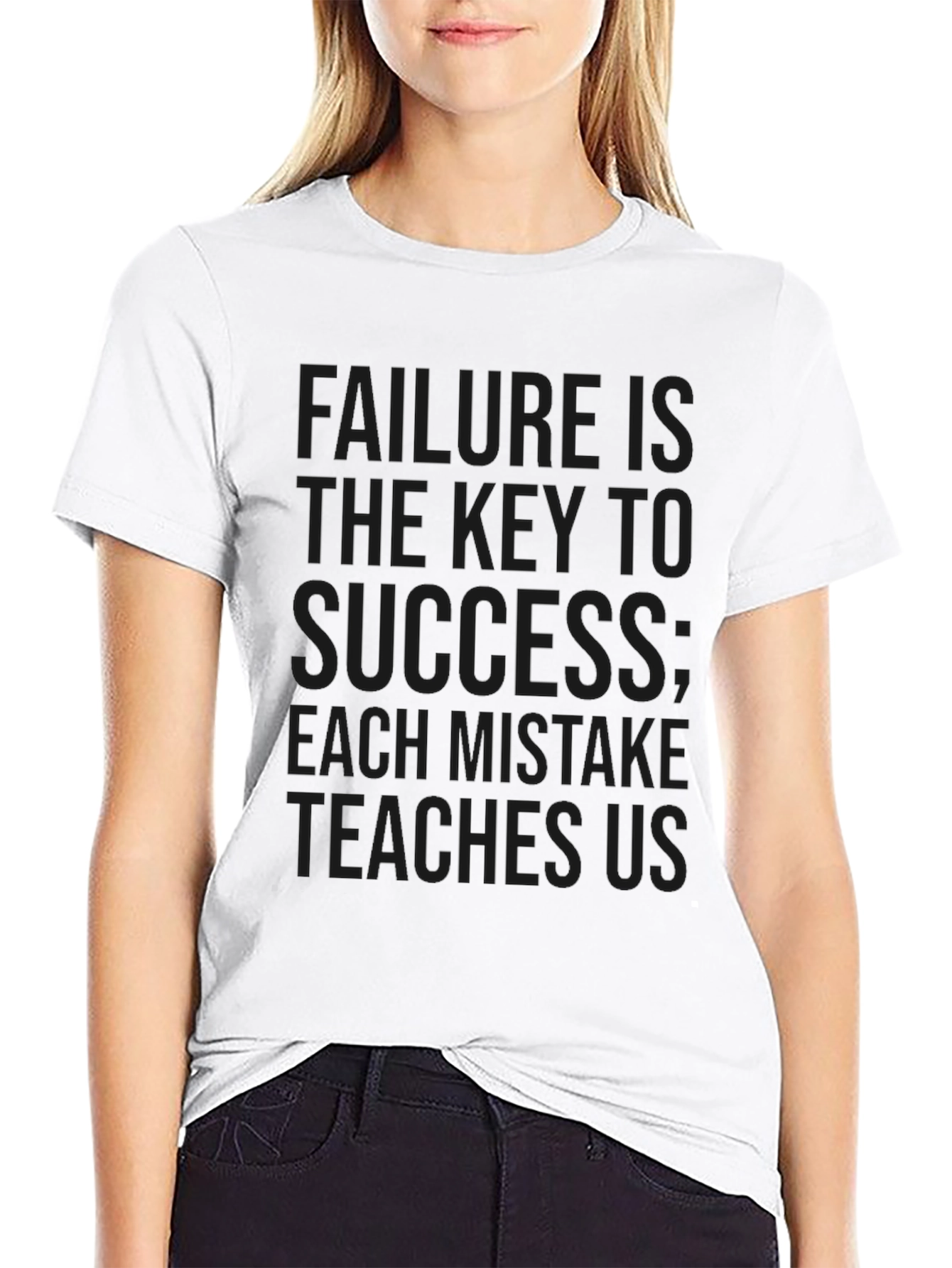 Failure is Key Mens T-Shirt - Black