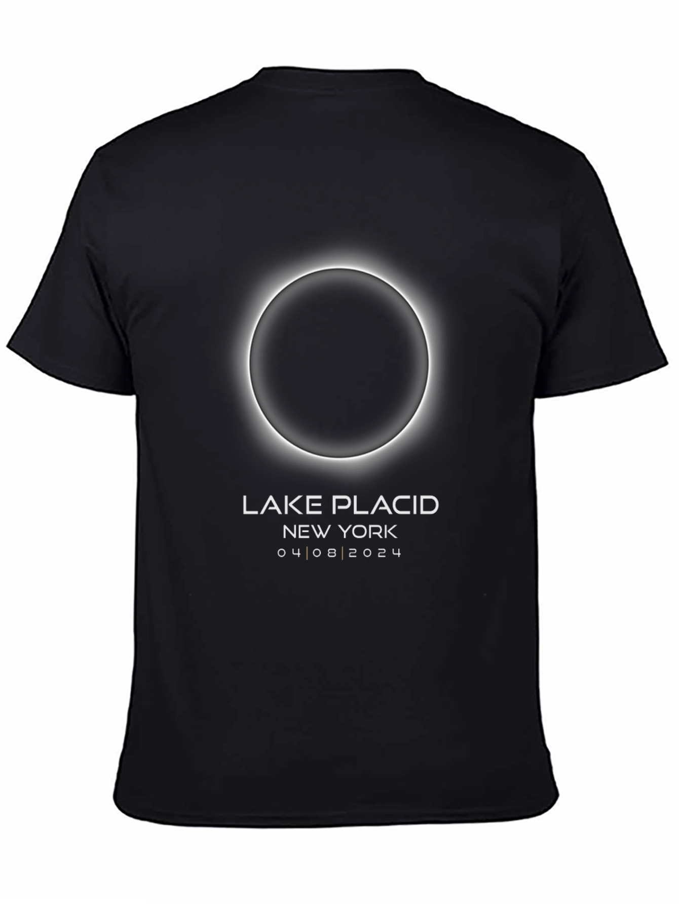 Lake Placid Eclipse T-Shirt - April 8 2024