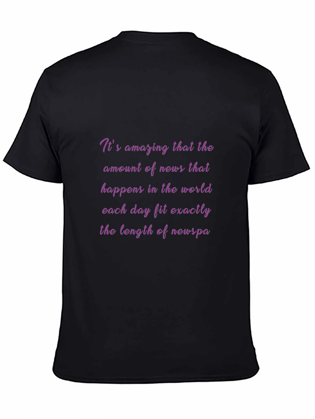 News Humor T-Shirt - Its Amazing News!