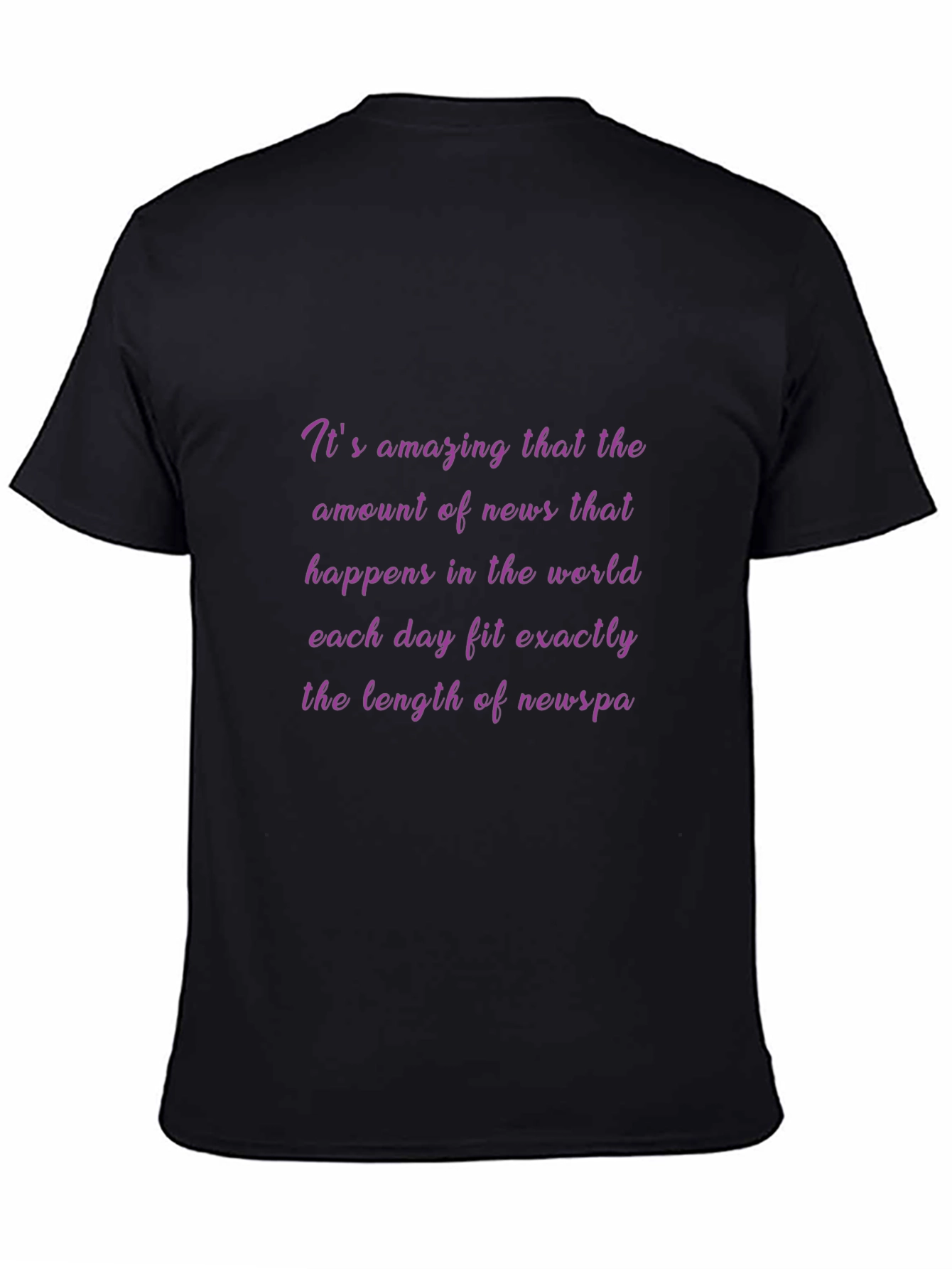 News Humor T-Shirt - Its Amazing News!