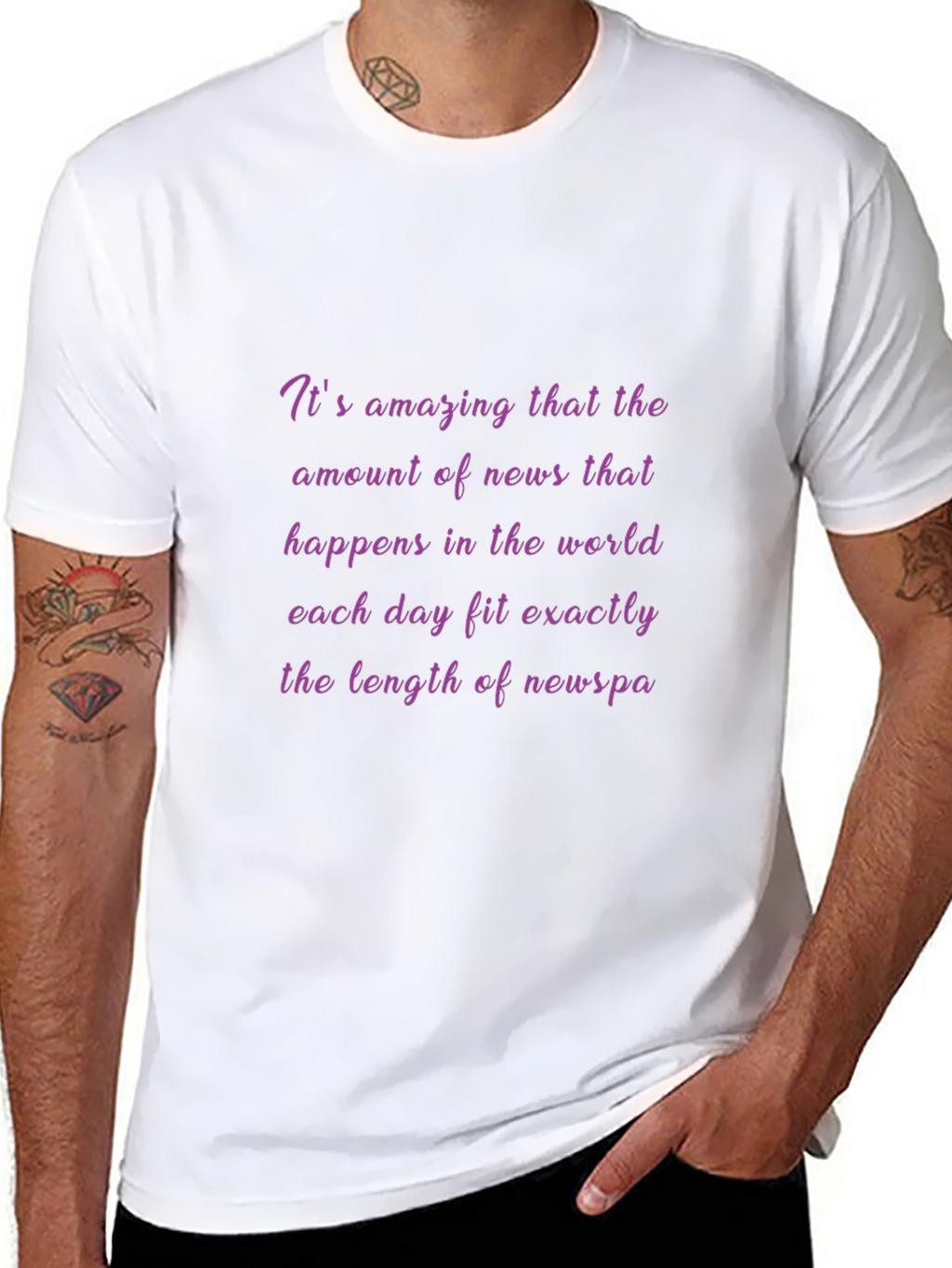 News Humor T-Shirt - Its Amazing News!