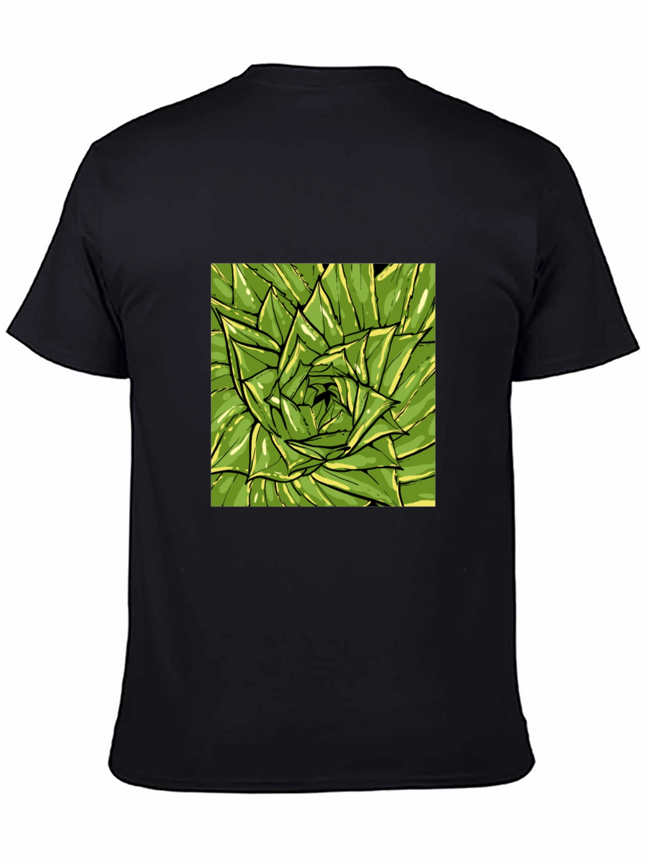 Green Succulent Graphic Tee