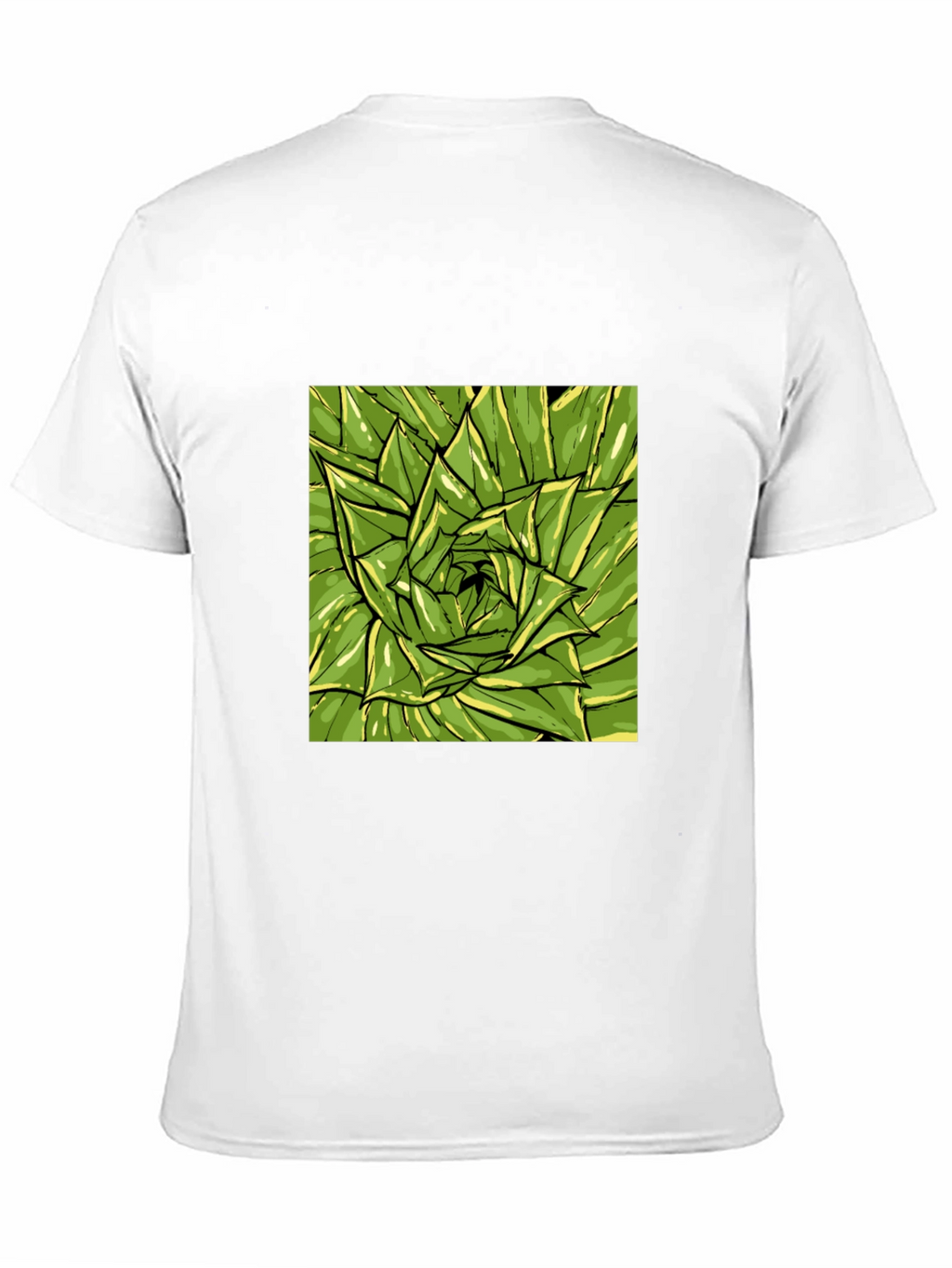 Green Succulent Graphic Tee