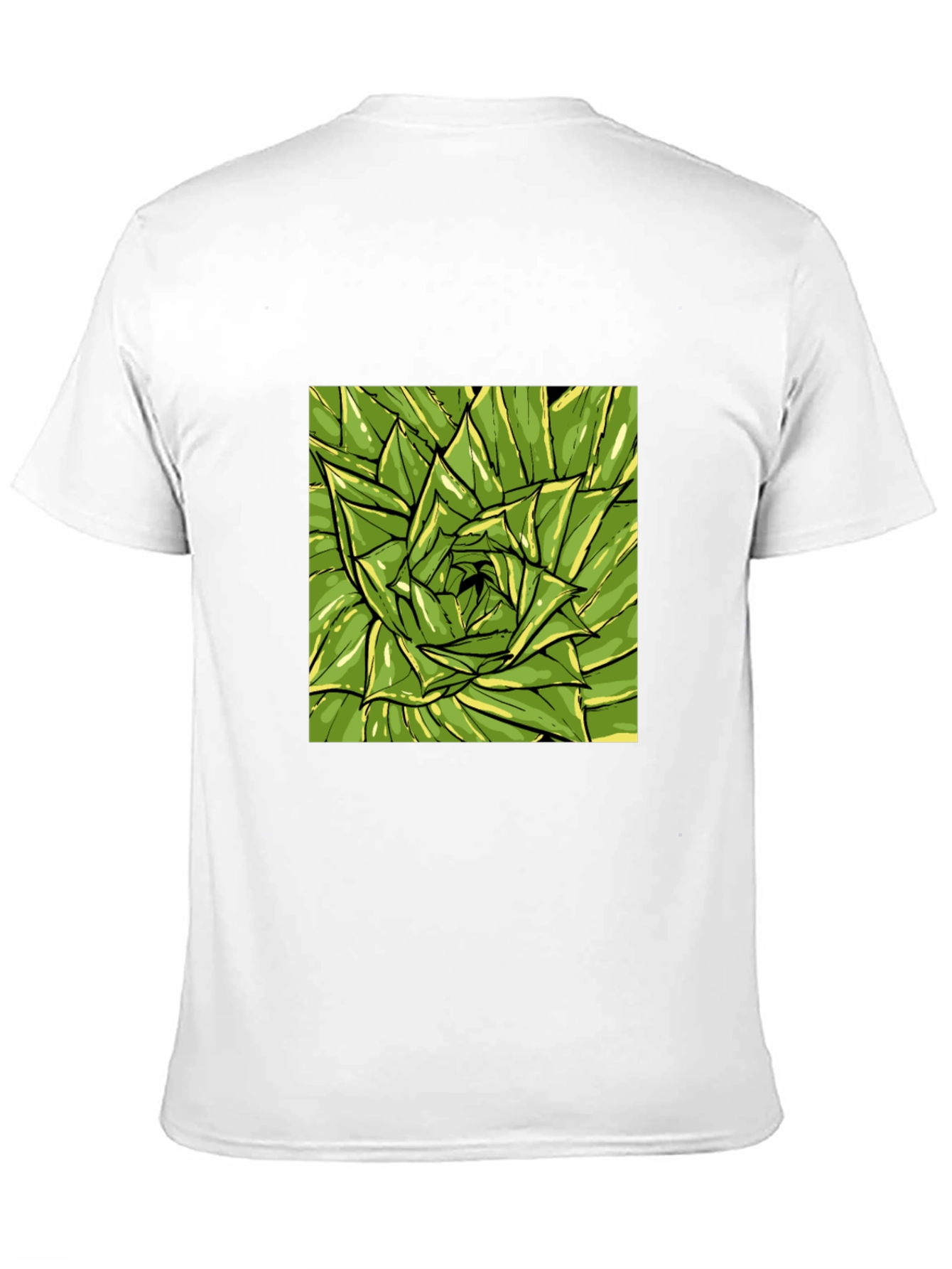 Green Succulent Graphic Tee