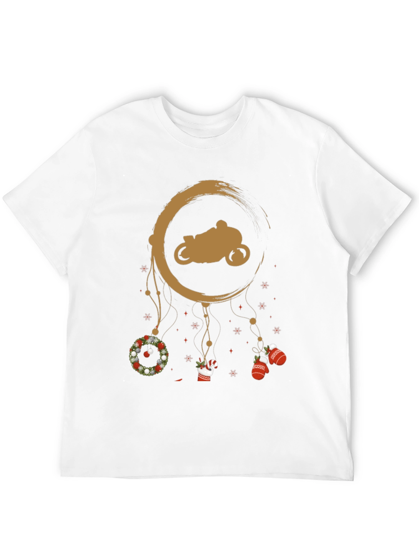 Motorcycle Christmas Dreamcatcher T-Shirt