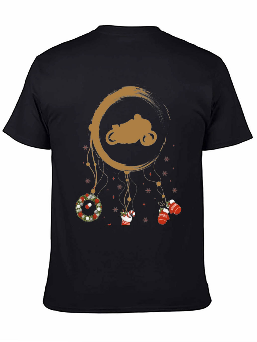 Motorcycle Christmas Dreamcatcher T-Shirt