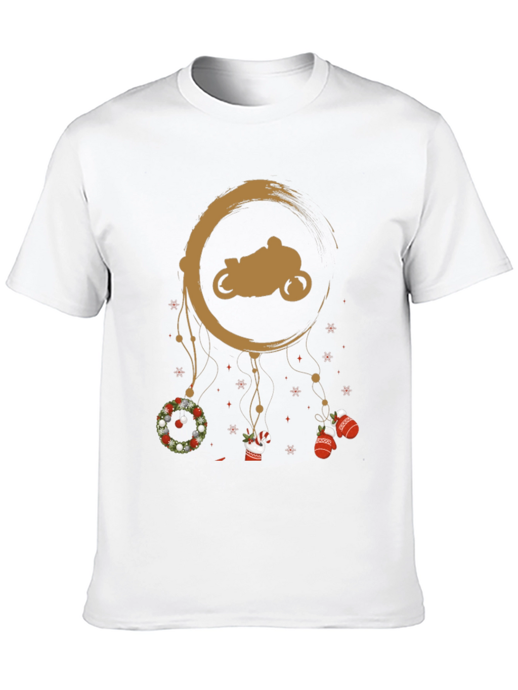 Motorcycle Christmas Dreamcatcher T-Shirt
