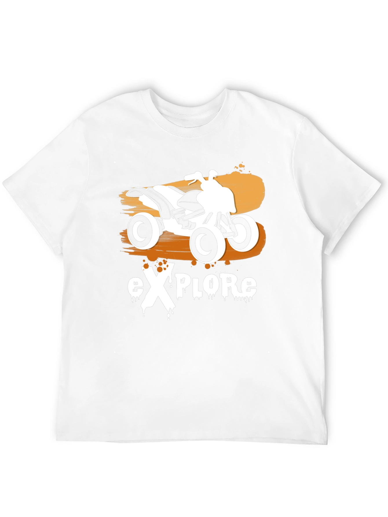 Explore ATV Graphic Black T-Shirt
