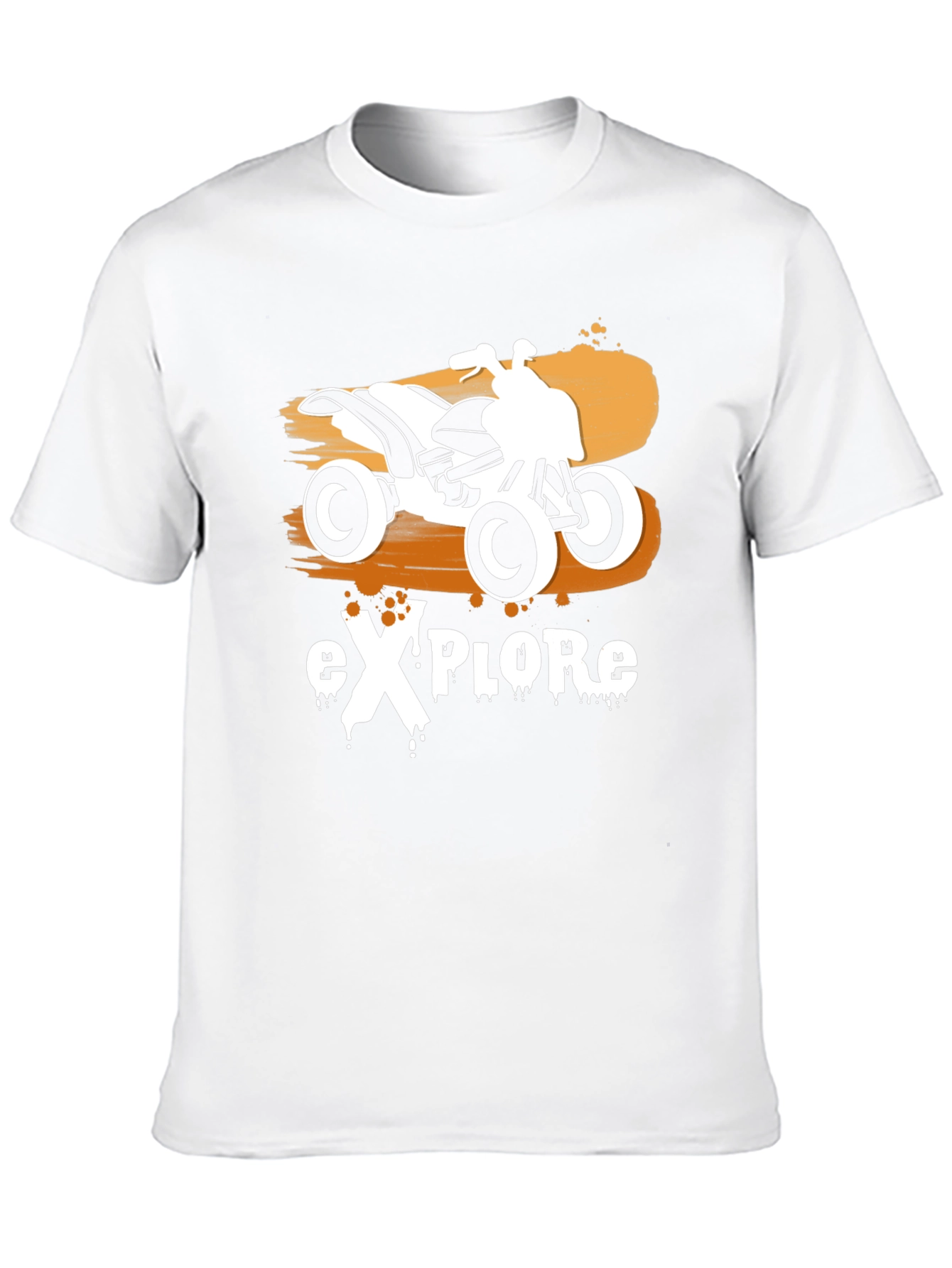 Explore ATV Graphic Black T-Shirt