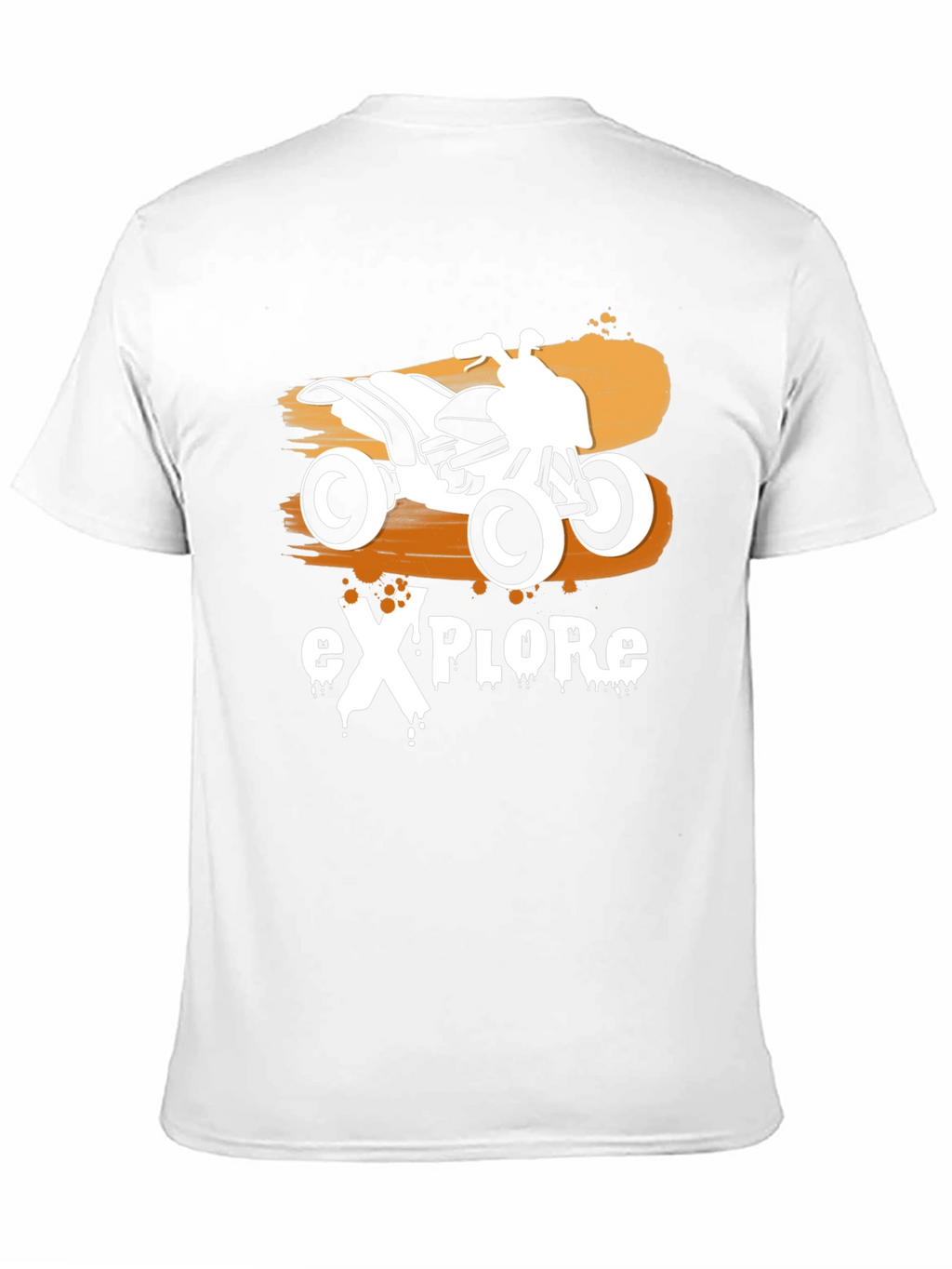 Explore ATV Graphic Black T-Shirt