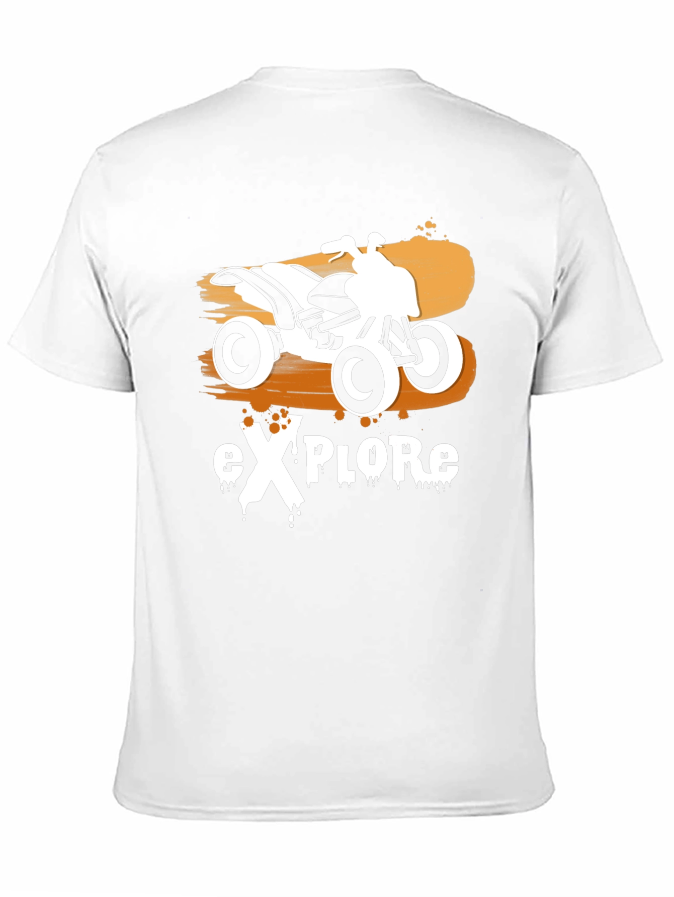 Explore ATV Graphic Black T-Shirt