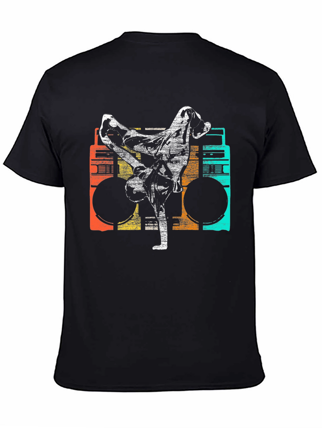Retro Boombox Dancer T-Shirt
