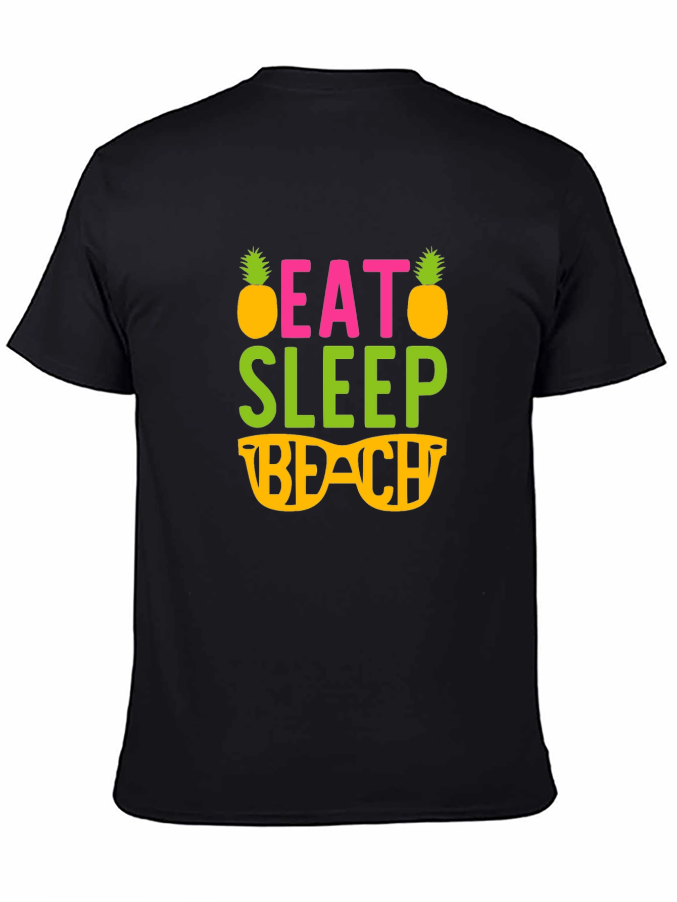 Eat Sleep Beach Graphic T-Shirt