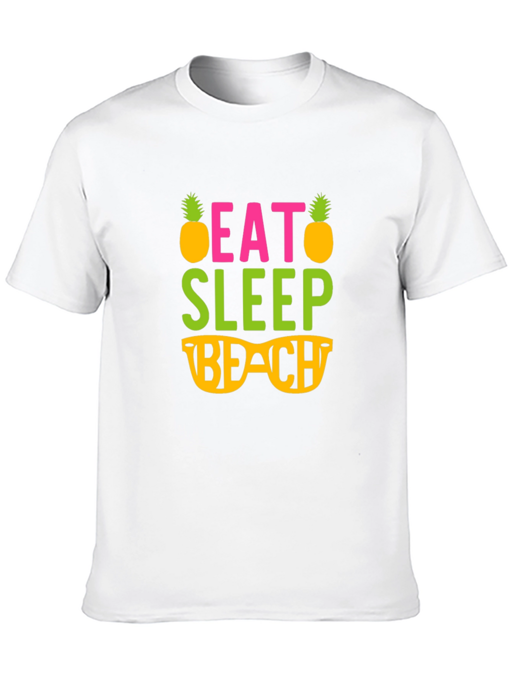 Eat Sleep Beach Graphic T-Shirt
