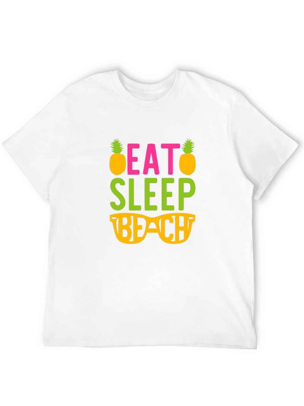 Eat Sleep Beach Graphic T-Shirt