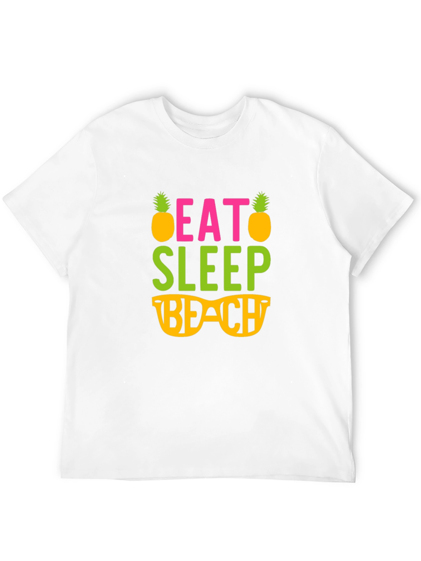 Eat Sleep Beach Graphic T-Shirt