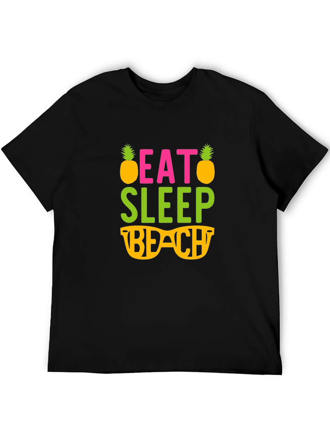 Eat Sleep Beach Graphic T-Shirt
