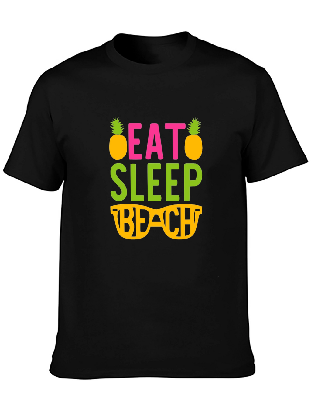 Eat Sleep Beach Graphic T-Shirt
