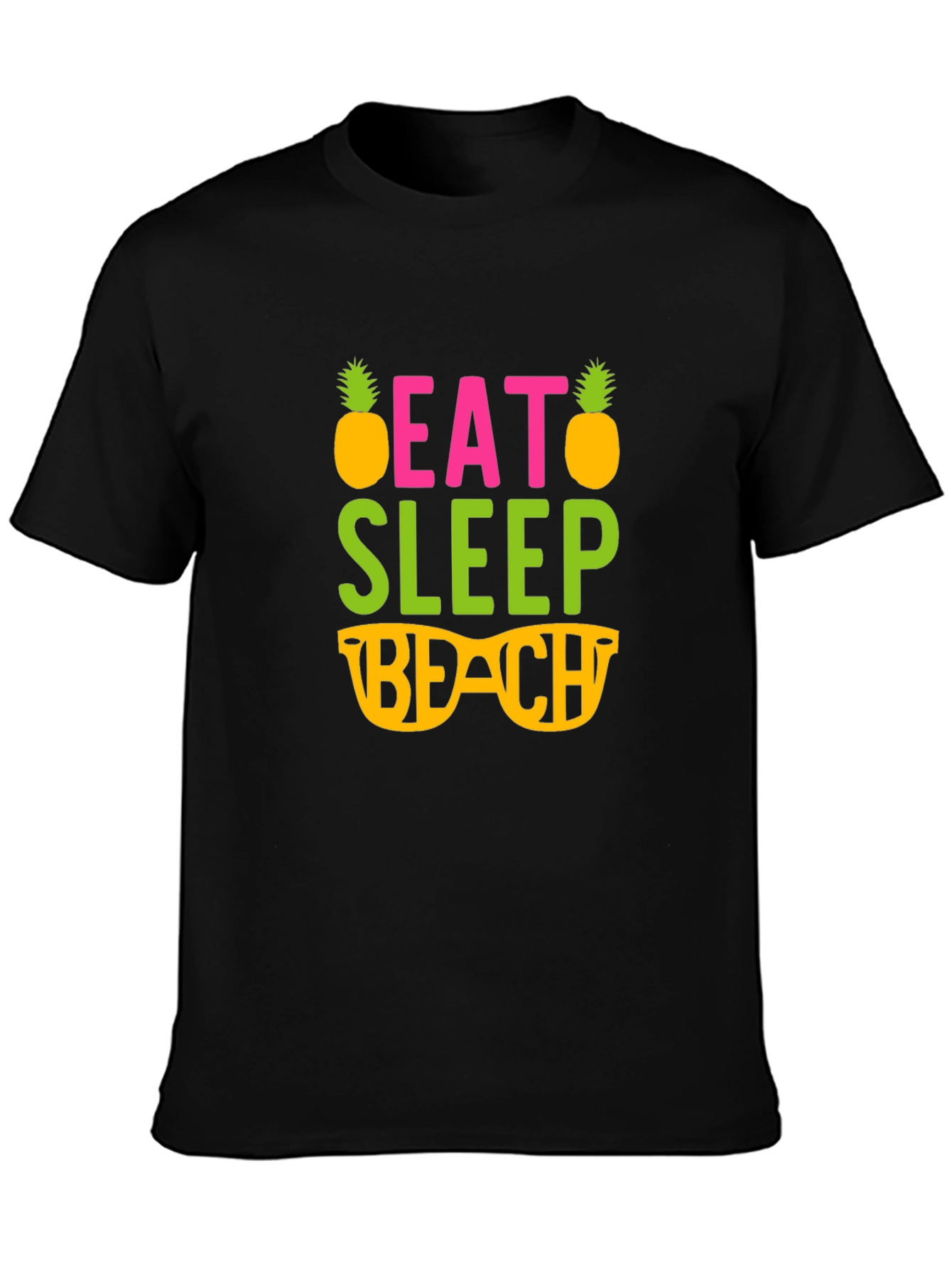 Eat Sleep Beach Graphic T-Shirt