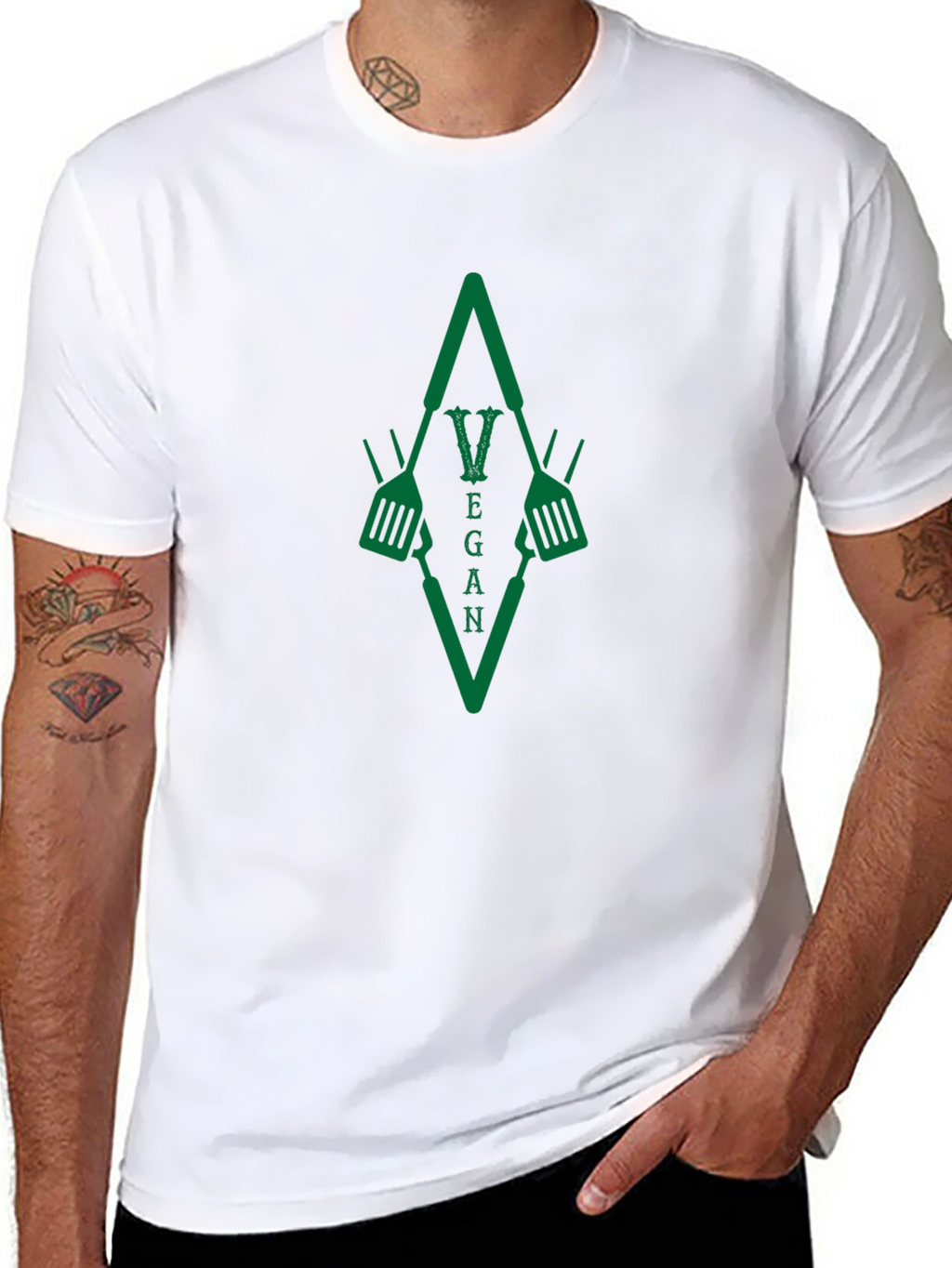 Vegan Grilling T-Shirt - Black