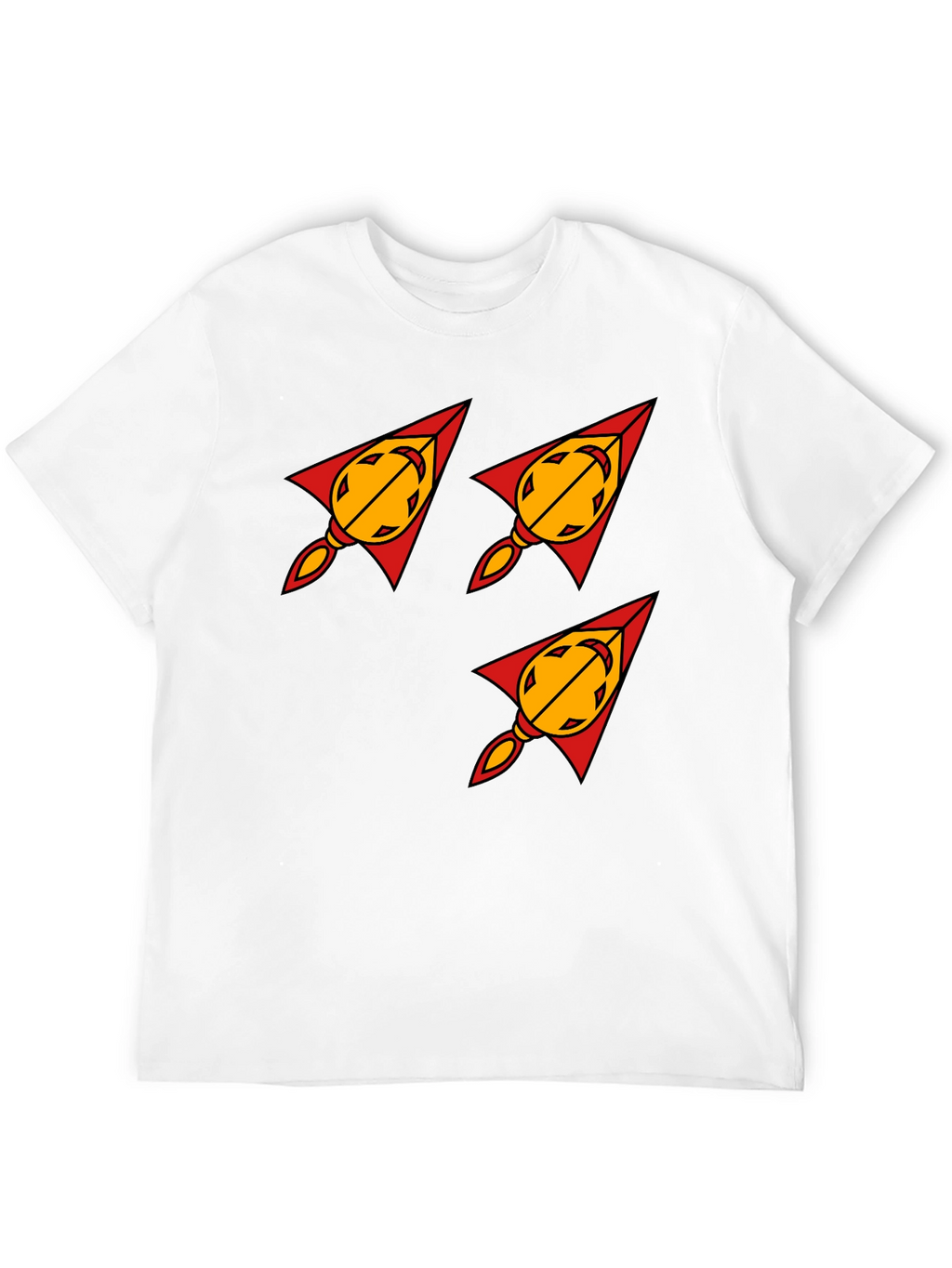 Rocket Arrow T-Shirt - Bold Graphic Tee