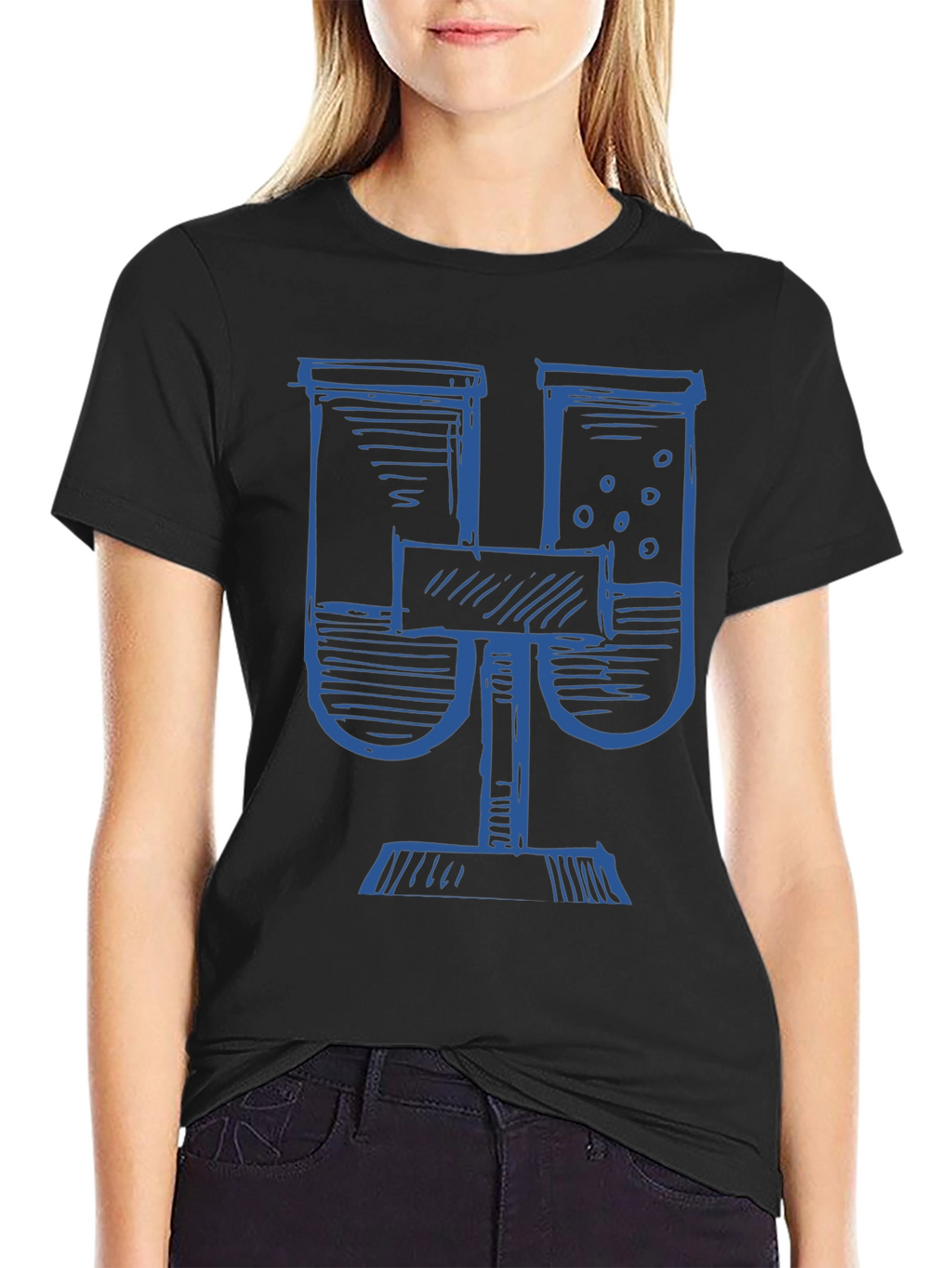 Science Beaker Graphic T-Shirt - Unisex