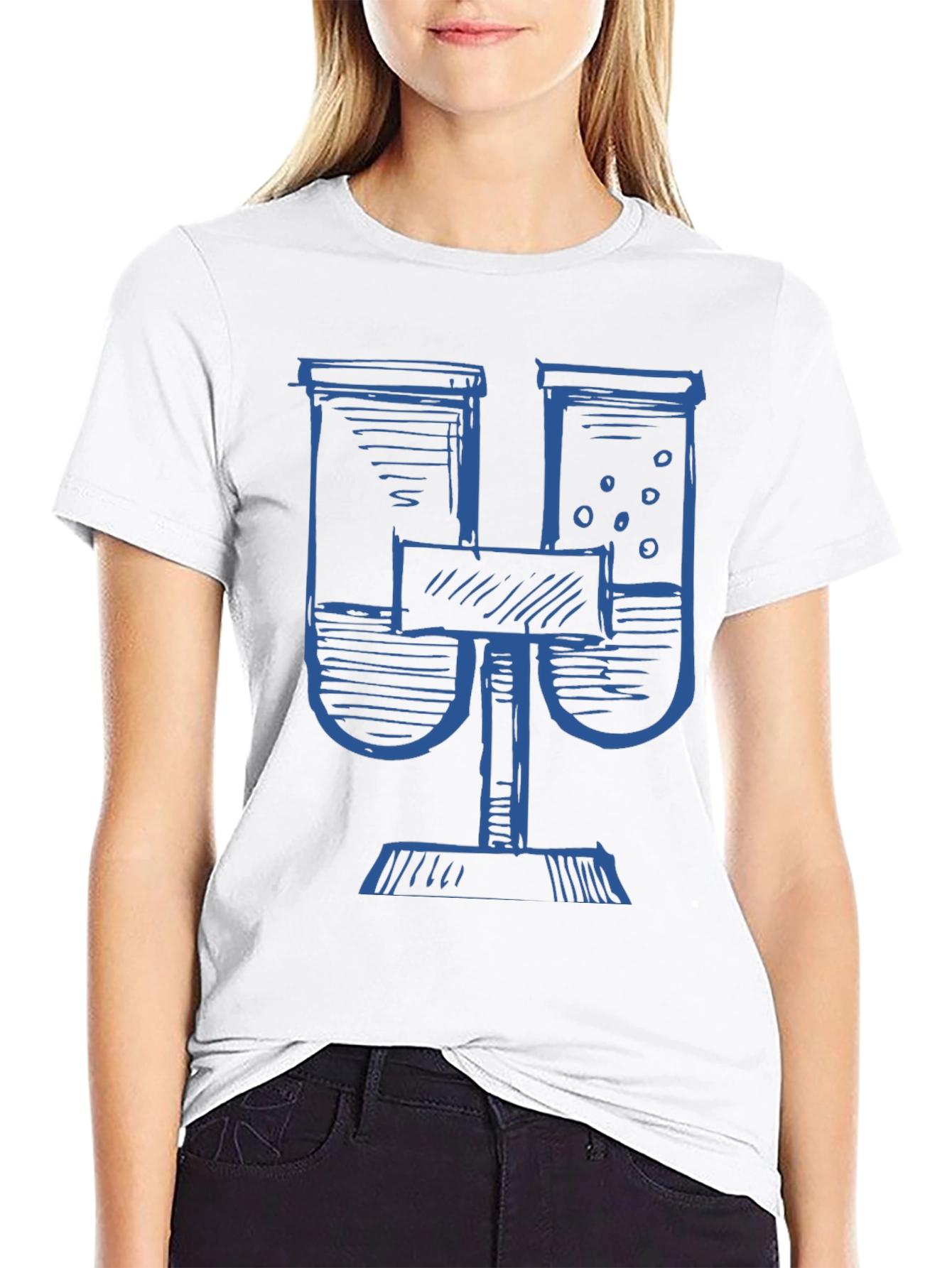 Science Beaker Graphic T-Shirt - Unisex