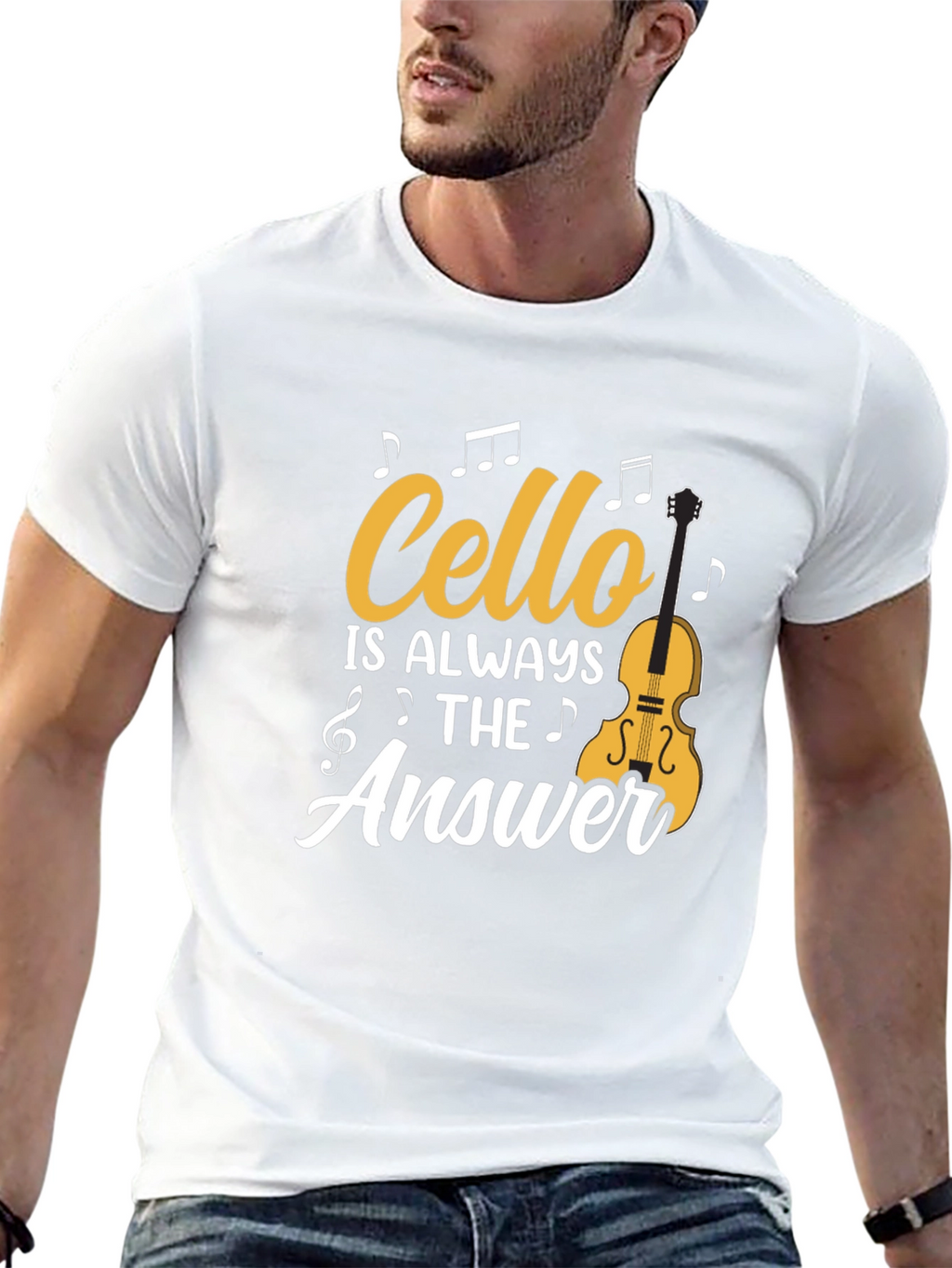 Cello Is Always The Answer T-Shirt Music Lover Tee