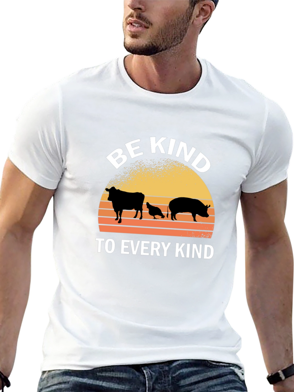 Be Kind To Every Kind Animal Graphic Tee