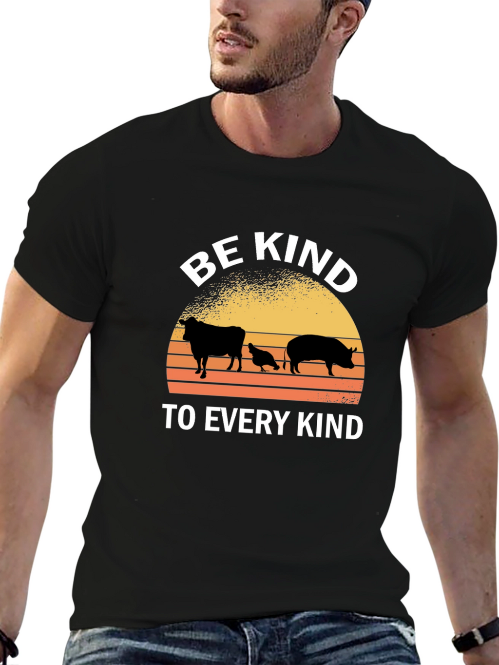 Be Kind To Every Kind Animal Graphic Tee