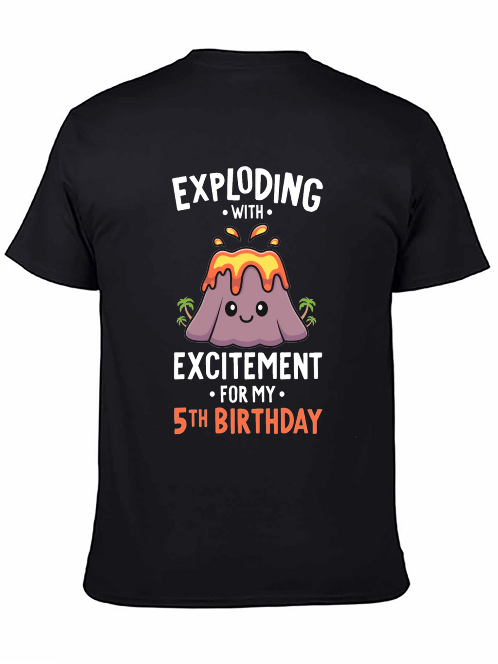 Exploding with Excitement 5th Birthday T-Shirt