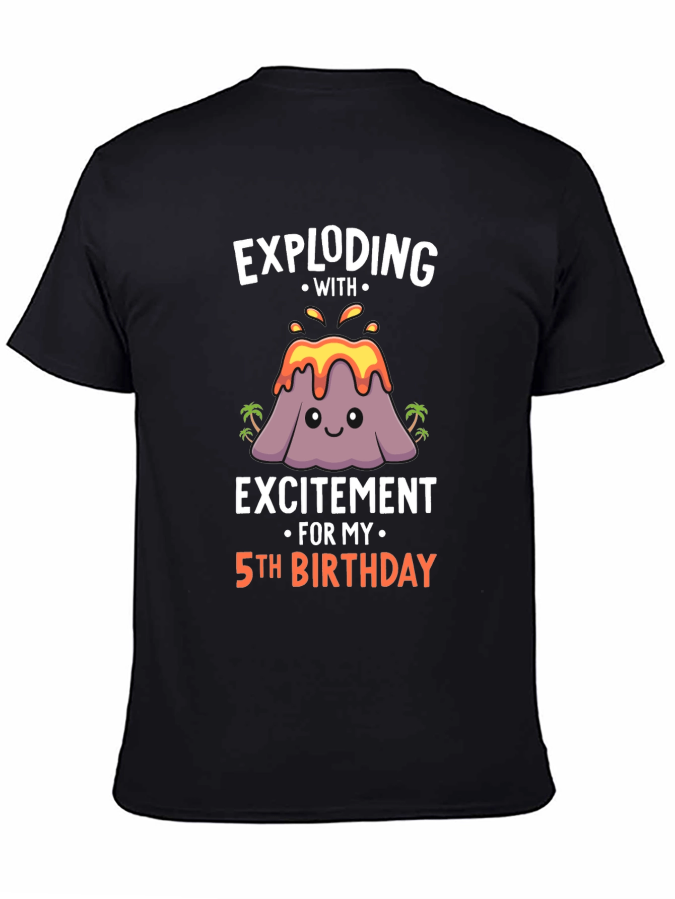 Exploding with Excitement 5th Birthday T-Shirt
