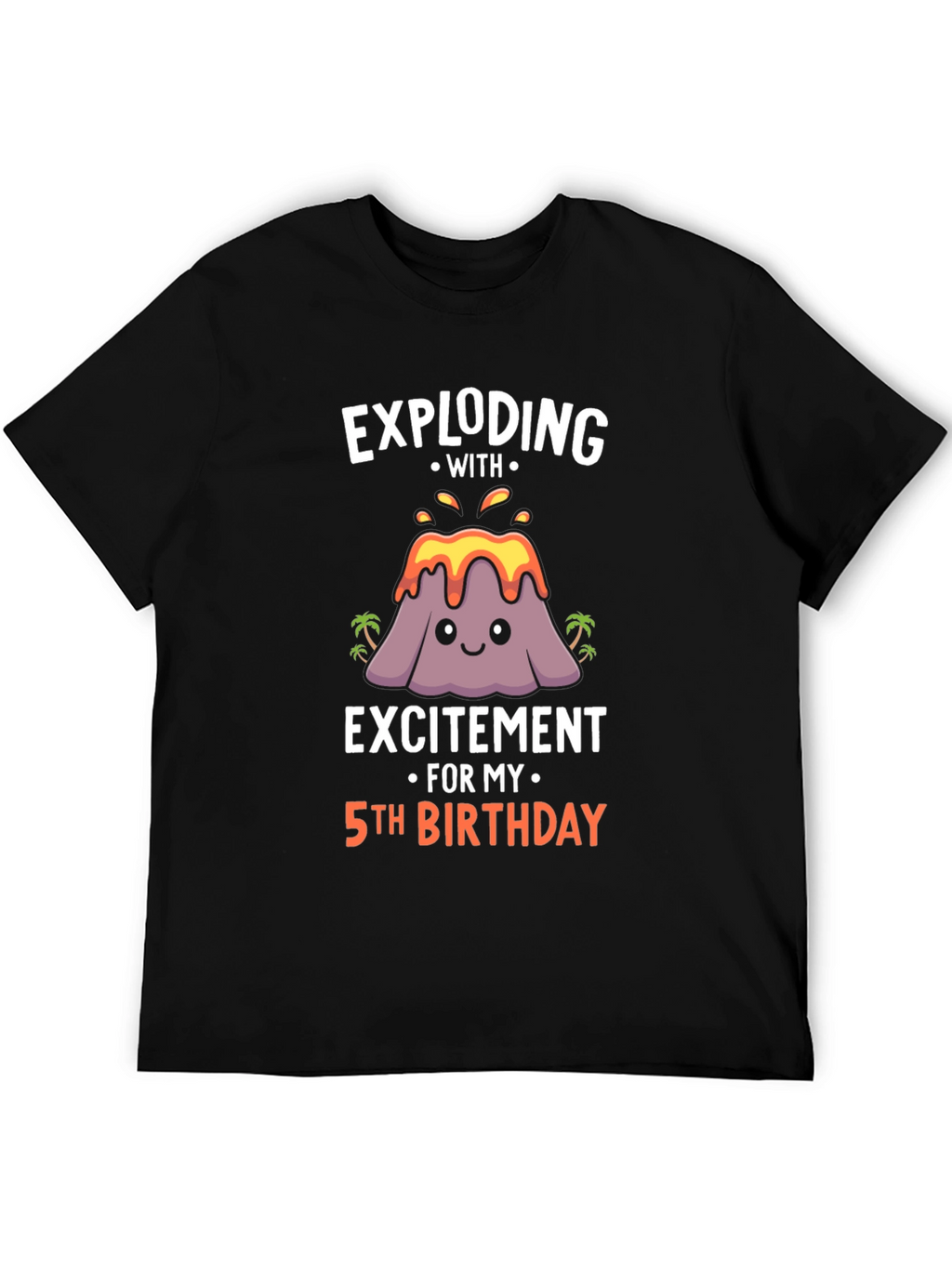 Exploding with Excitement 5th Birthday T-Shirt