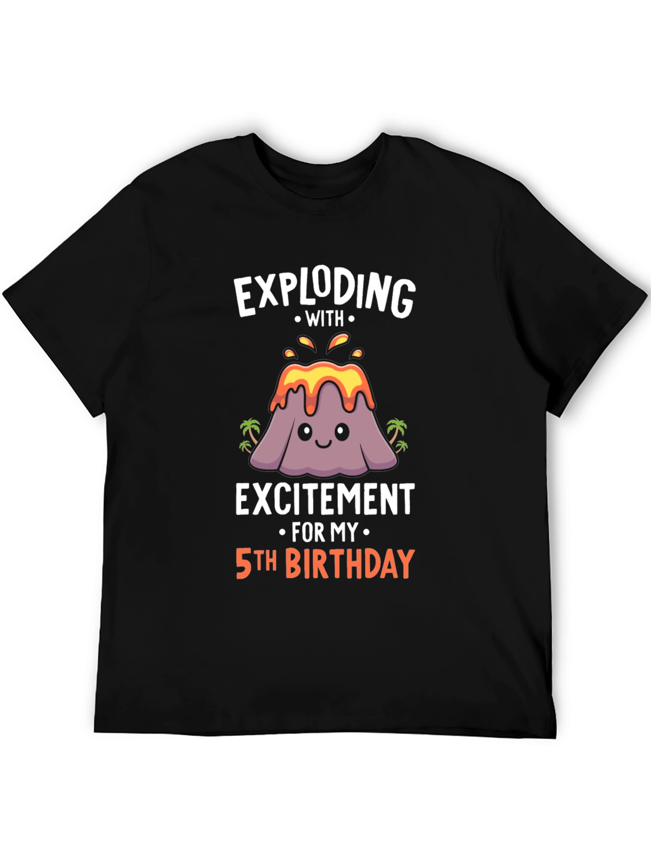 Exploding with Excitement 5th Birthday T-Shirt