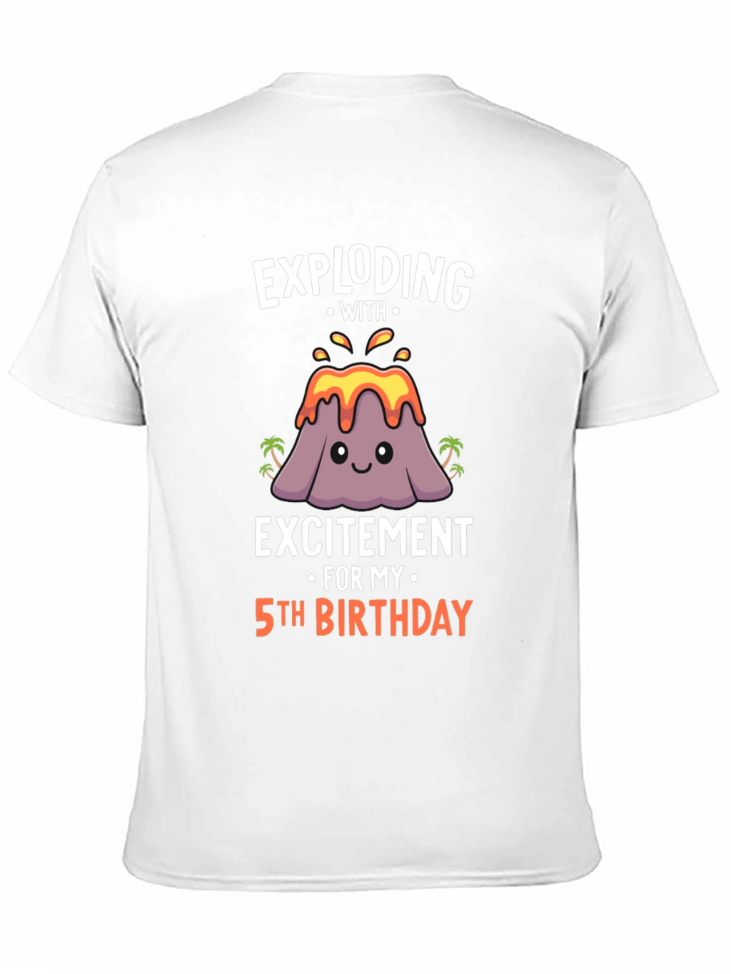 Exploding with Excitement 5th Birthday T-Shirt