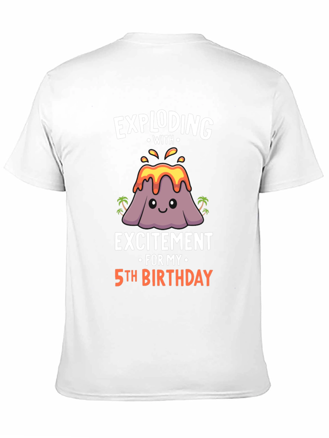 Exploding with Excitement 5th Birthday T-Shirt