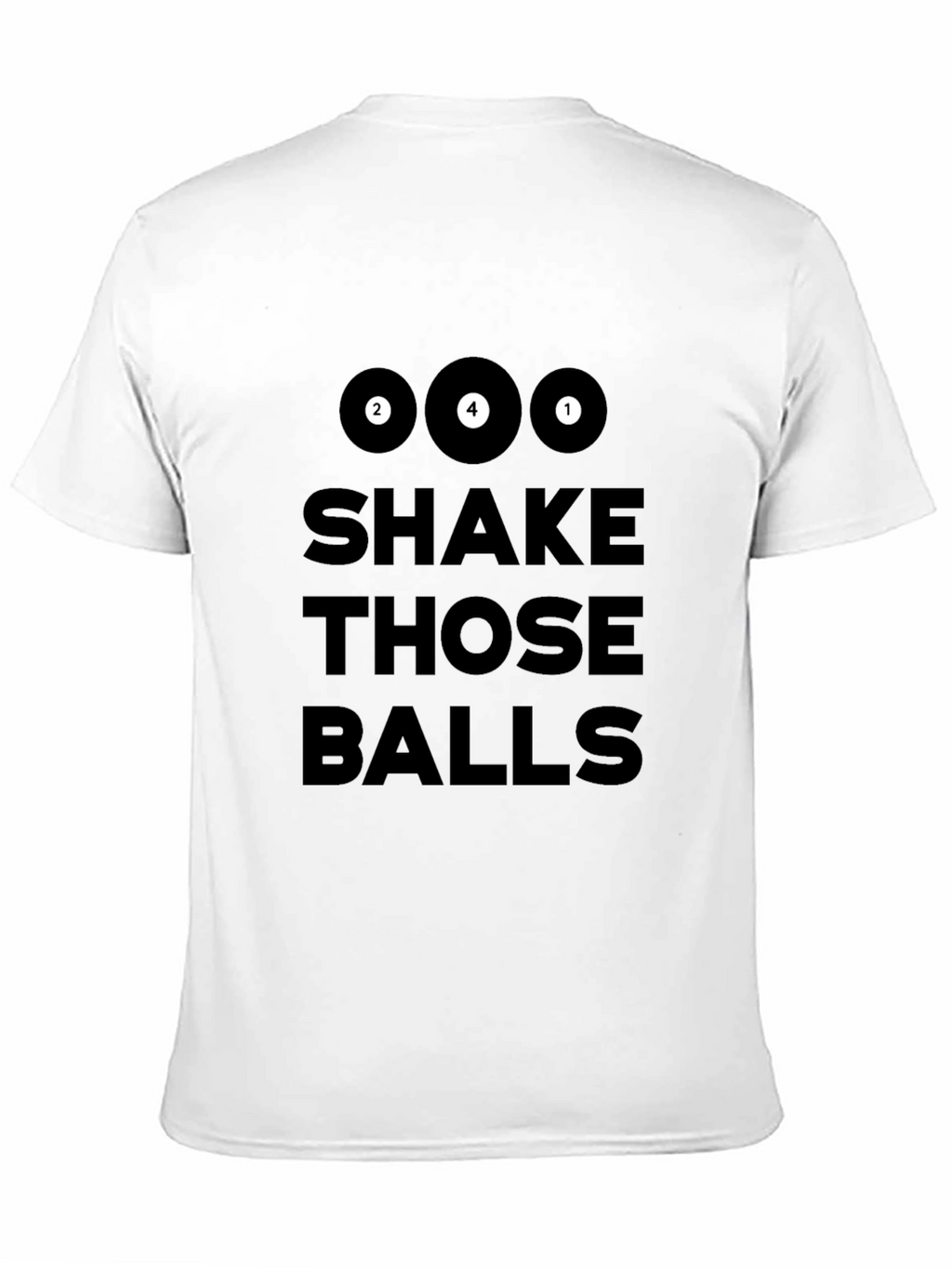 Shake Those Balls Graphic Tee - Bold Statement T-Shirt