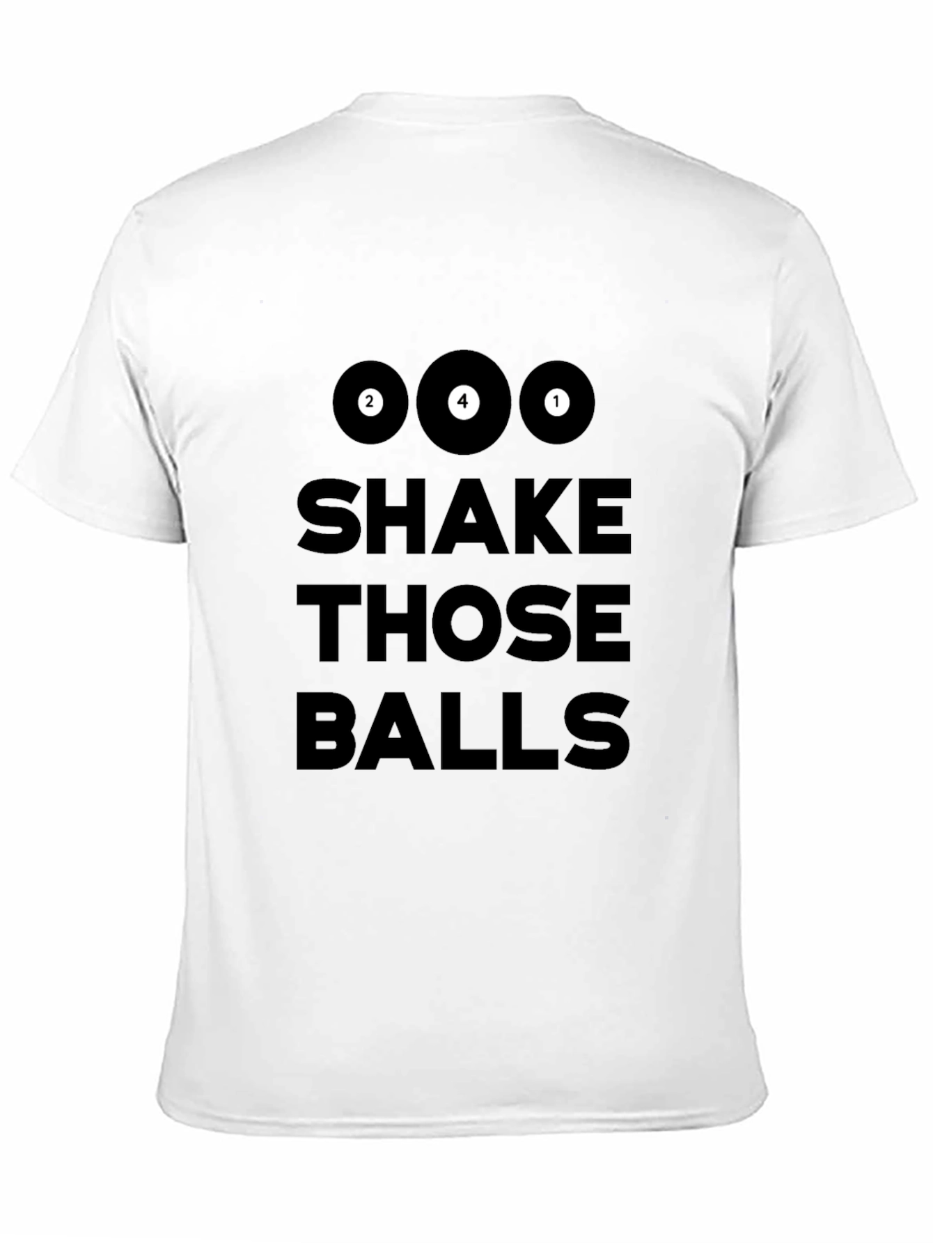 Shake Those Balls Graphic Tee - Bold Statement T-Shirt