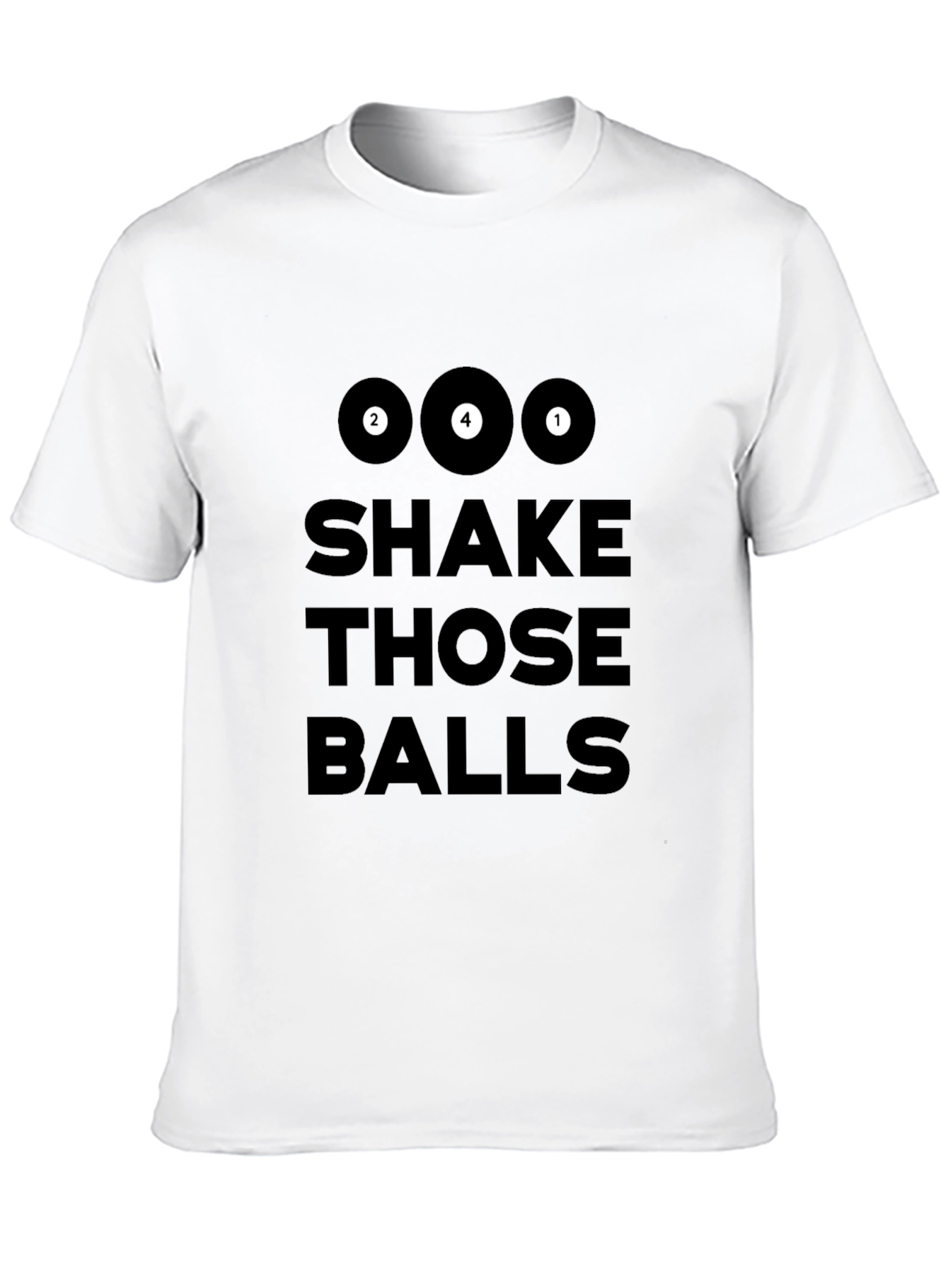 Shake Those Balls Graphic Tee - Bold Statement T-Shirt