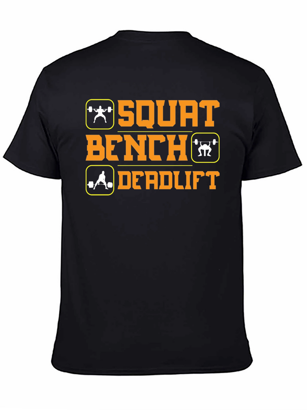 Squat Bench Deadlift Workout Gym T-Shirt