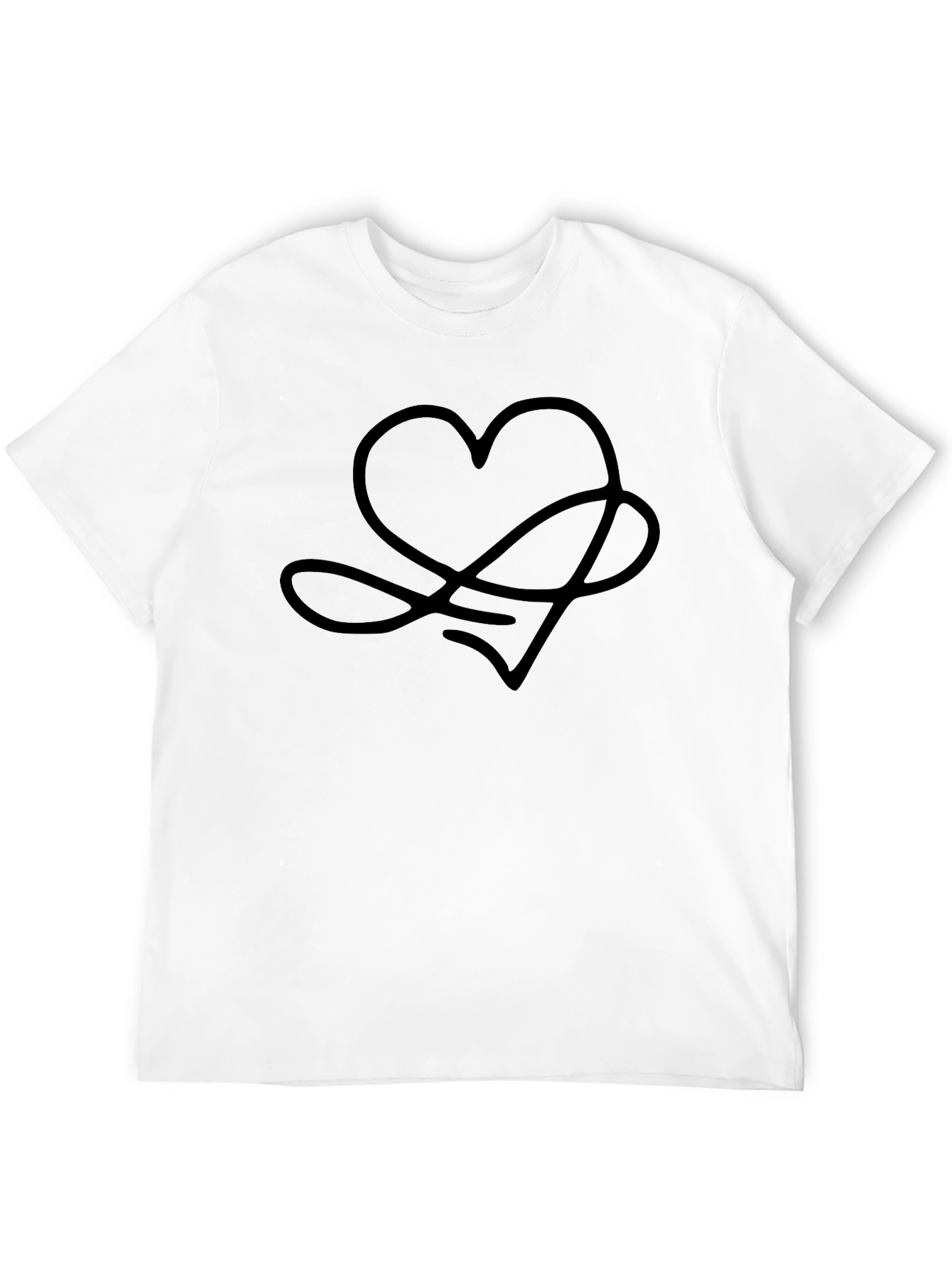 Love Yourself Black Tee
