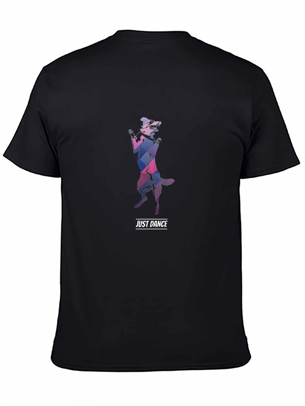 Just Dance Dog Graphic Tee - Black