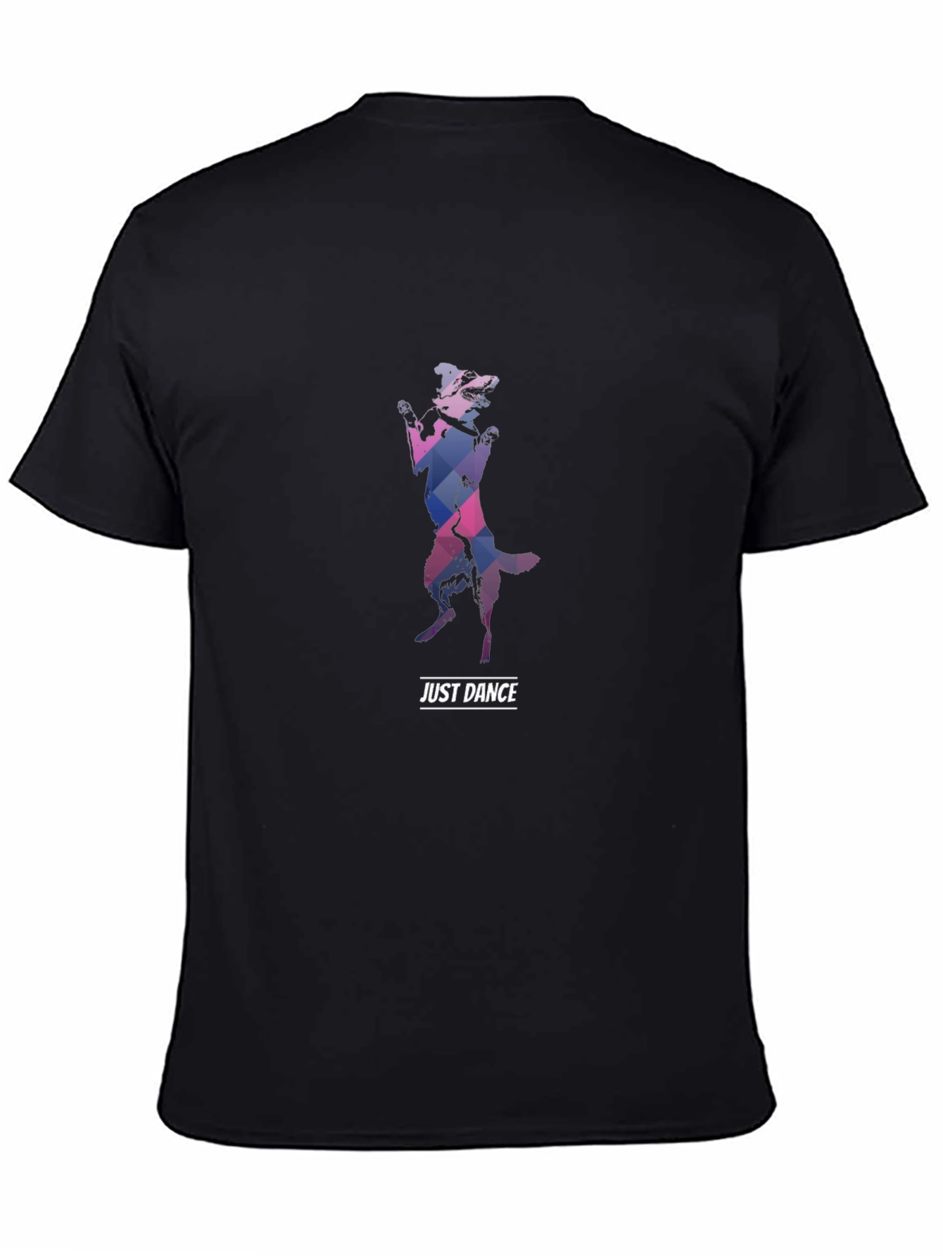 Just Dance Dog Graphic Tee - Black