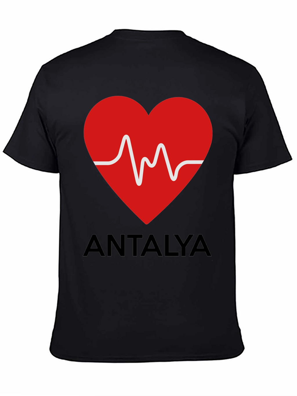 Antalya Heartbeat Graphic T-Shirt