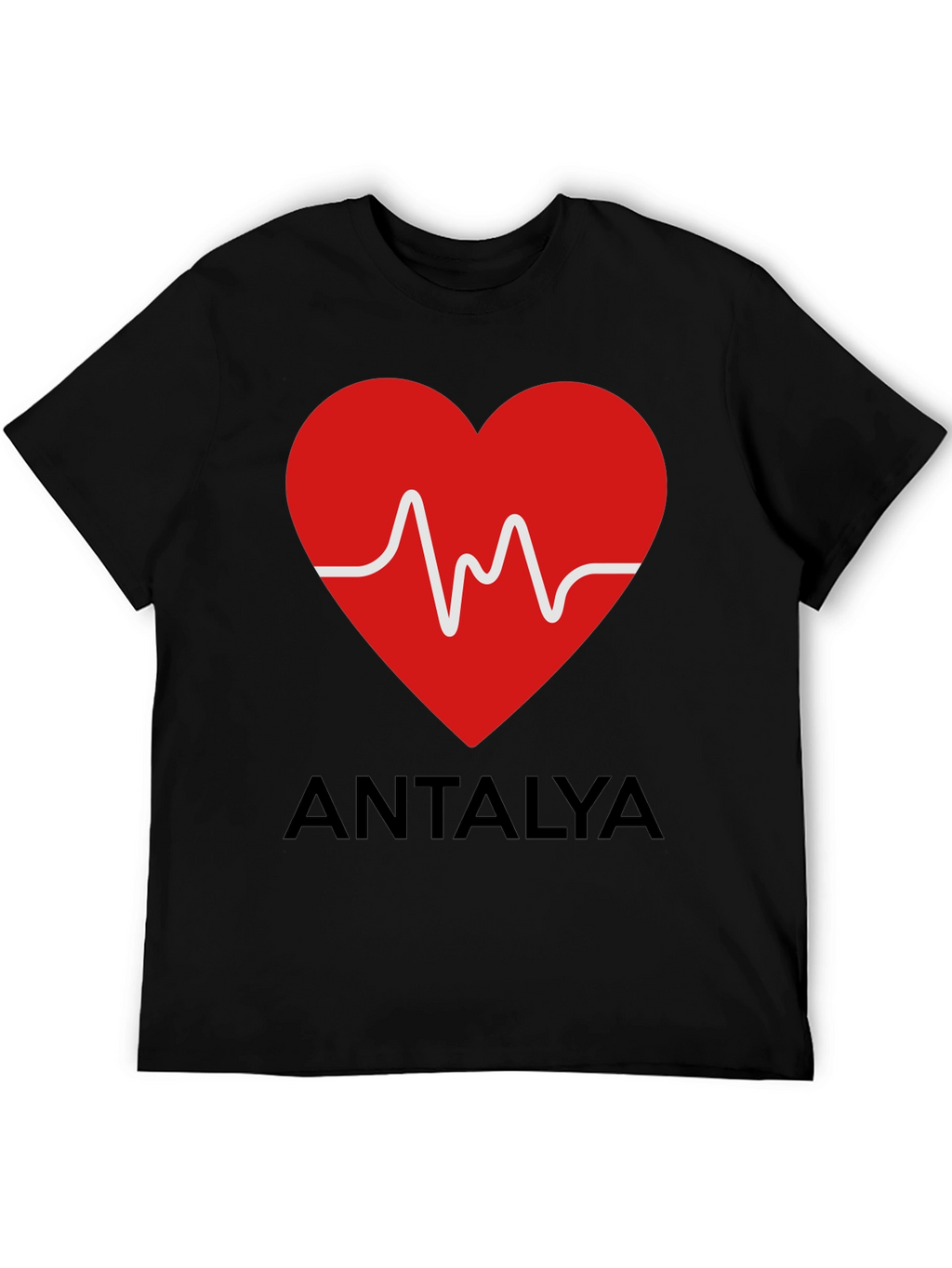 Antalya Heartbeat Graphic T-Shirt
