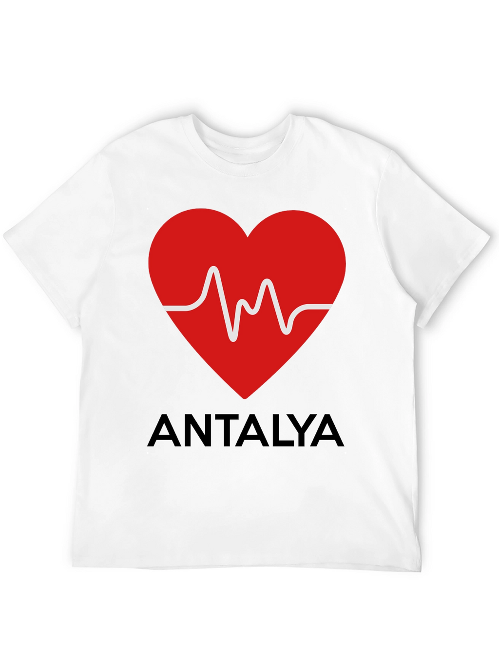 Antalya Heartbeat Graphic T-Shirt