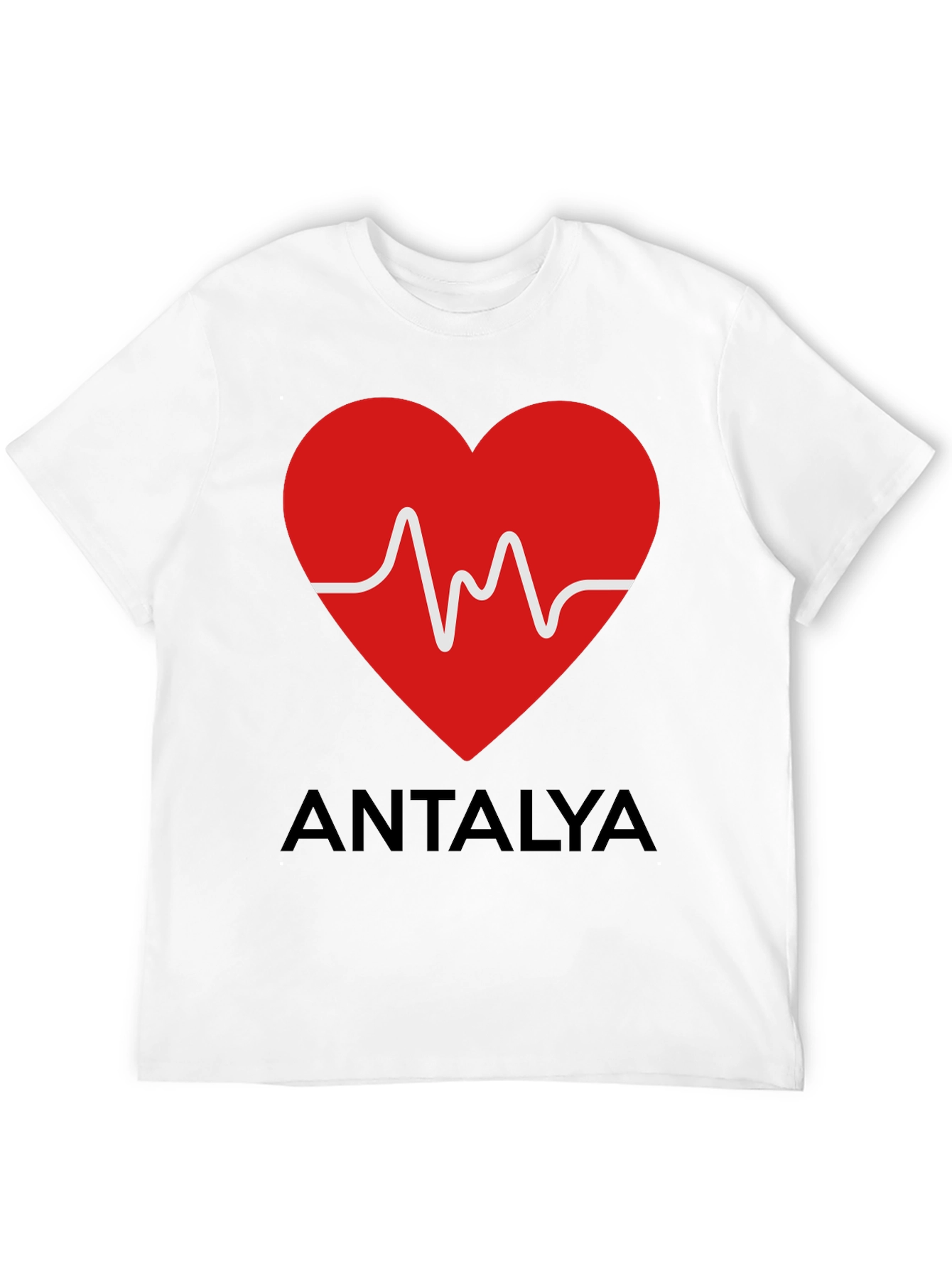 Antalya Heartbeat Graphic T-Shirt
